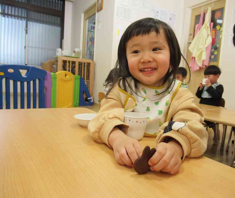 クッキーおいしいね♫