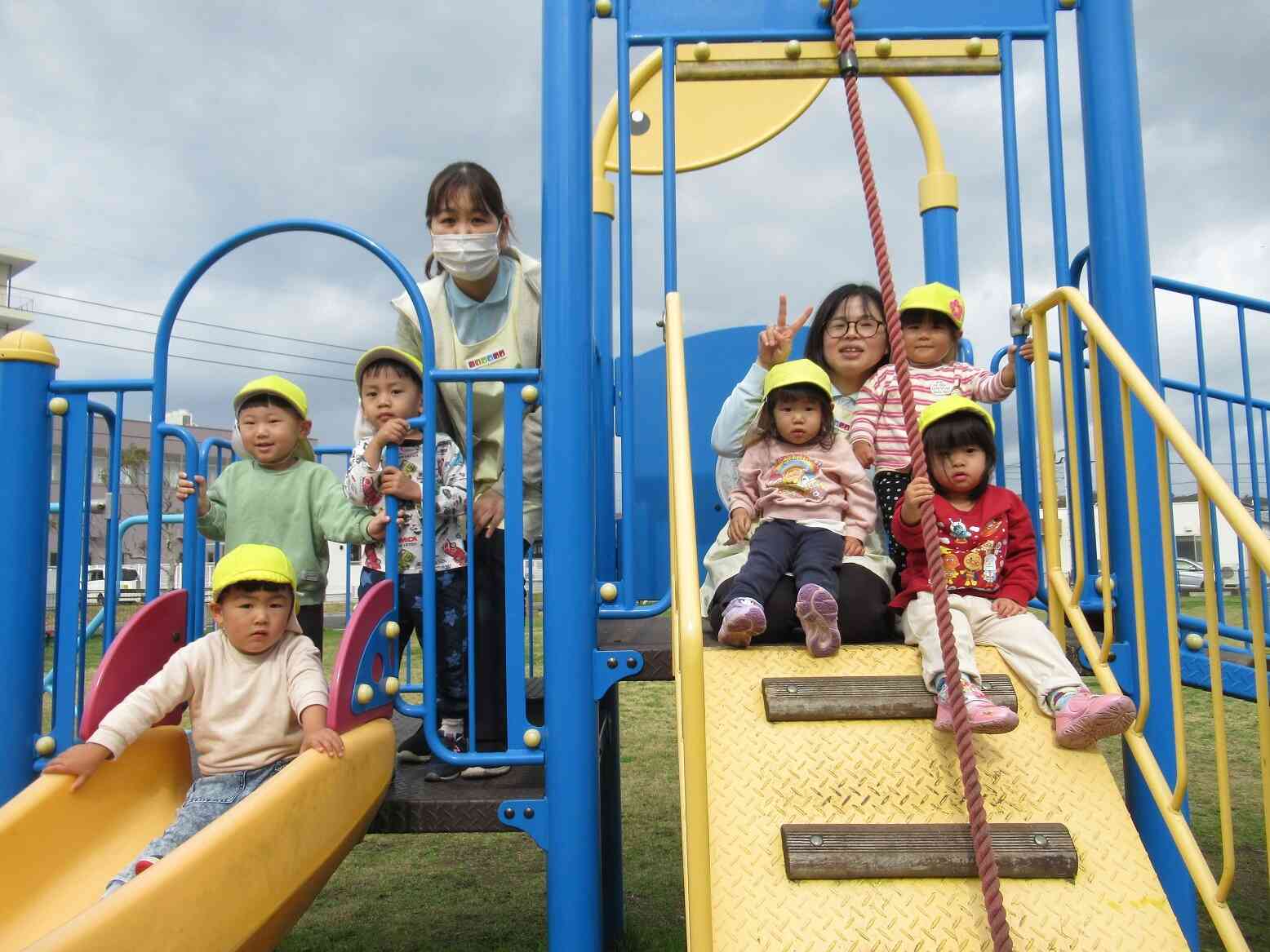 春の遠足（あひる組）