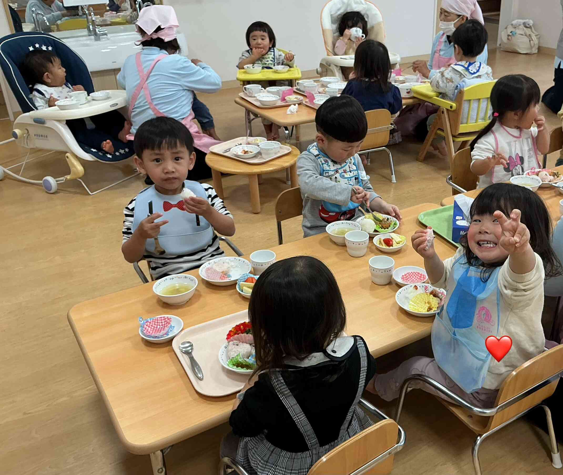 みんなで食べたよー♫