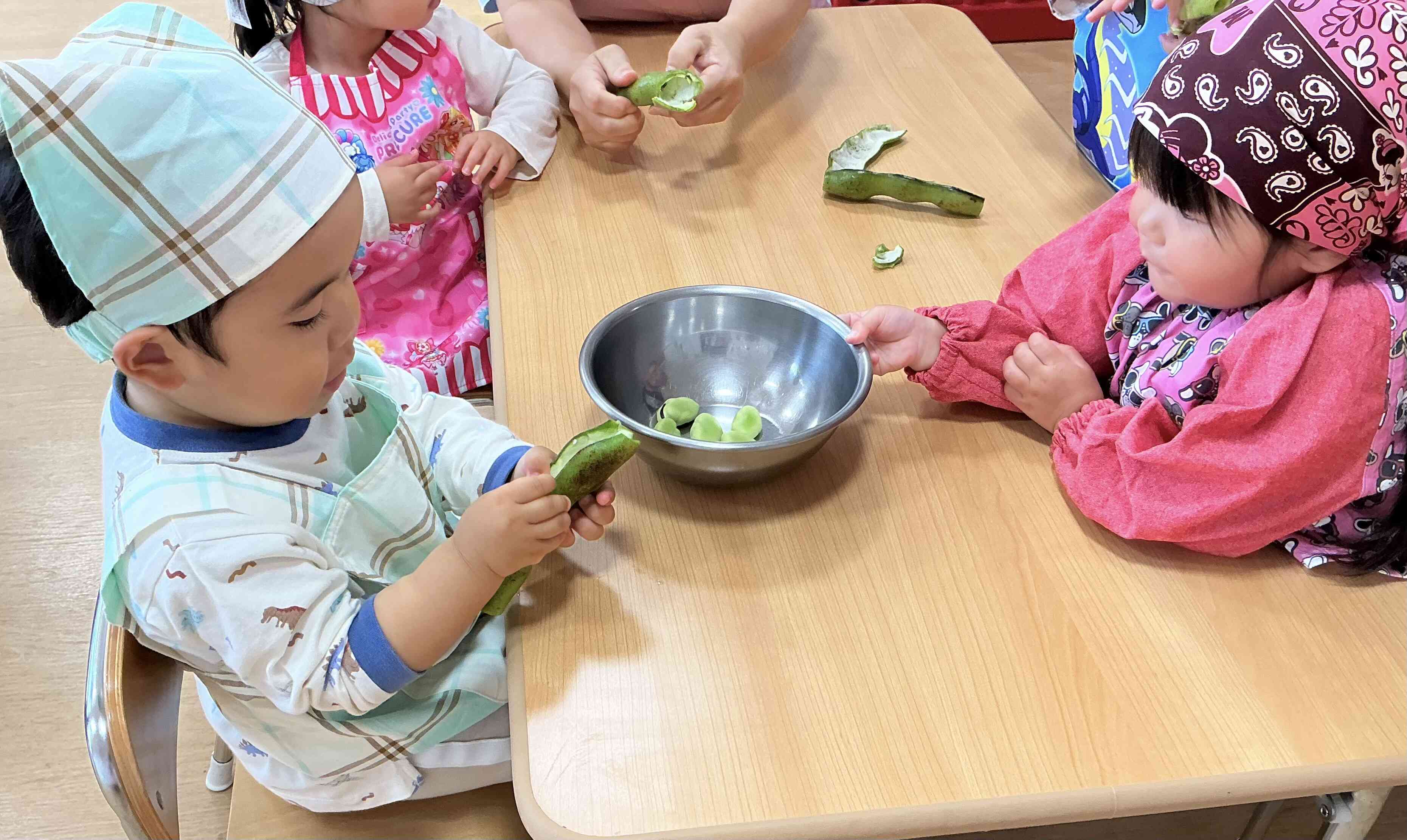 豆むき（食育の日）