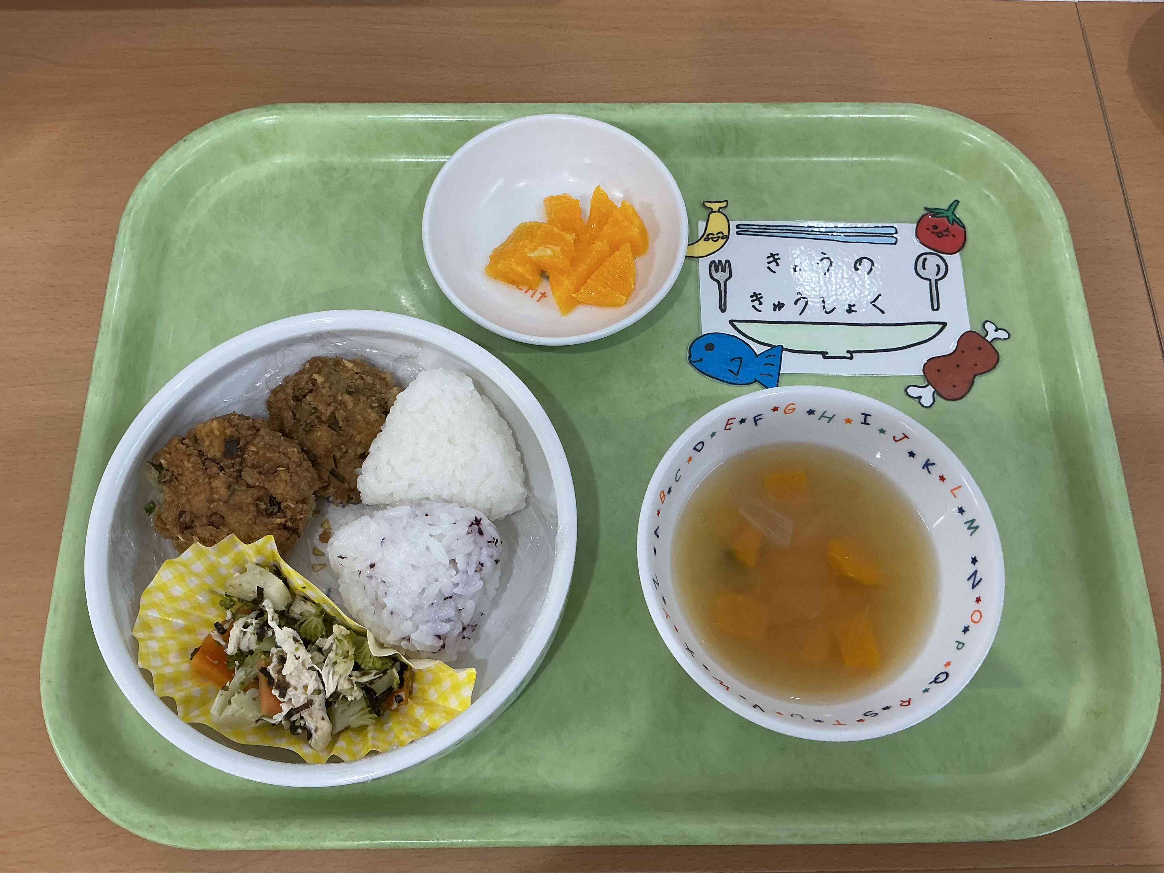 5月お誕生会給食♫