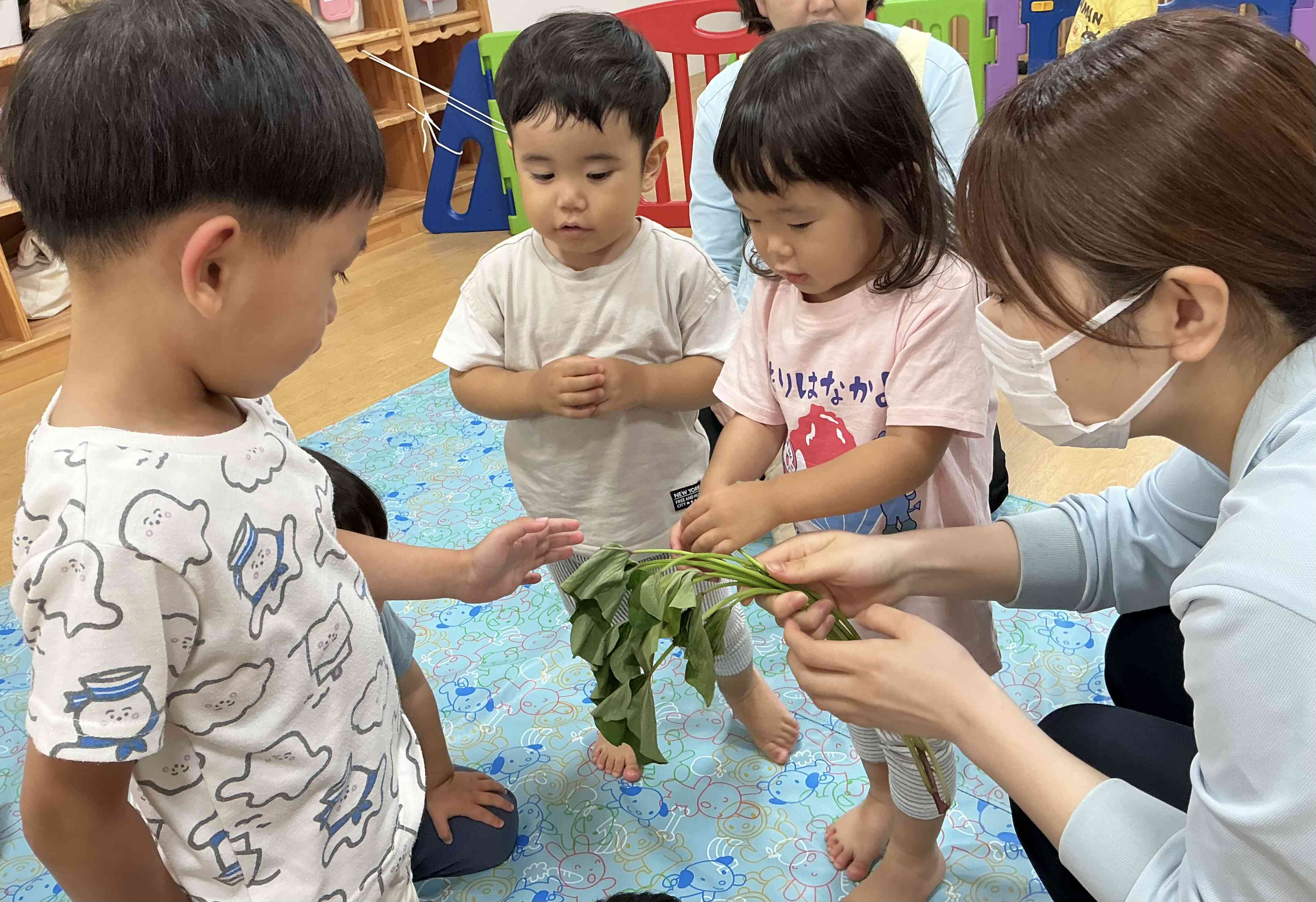 芋植え♫（うさぎ組）