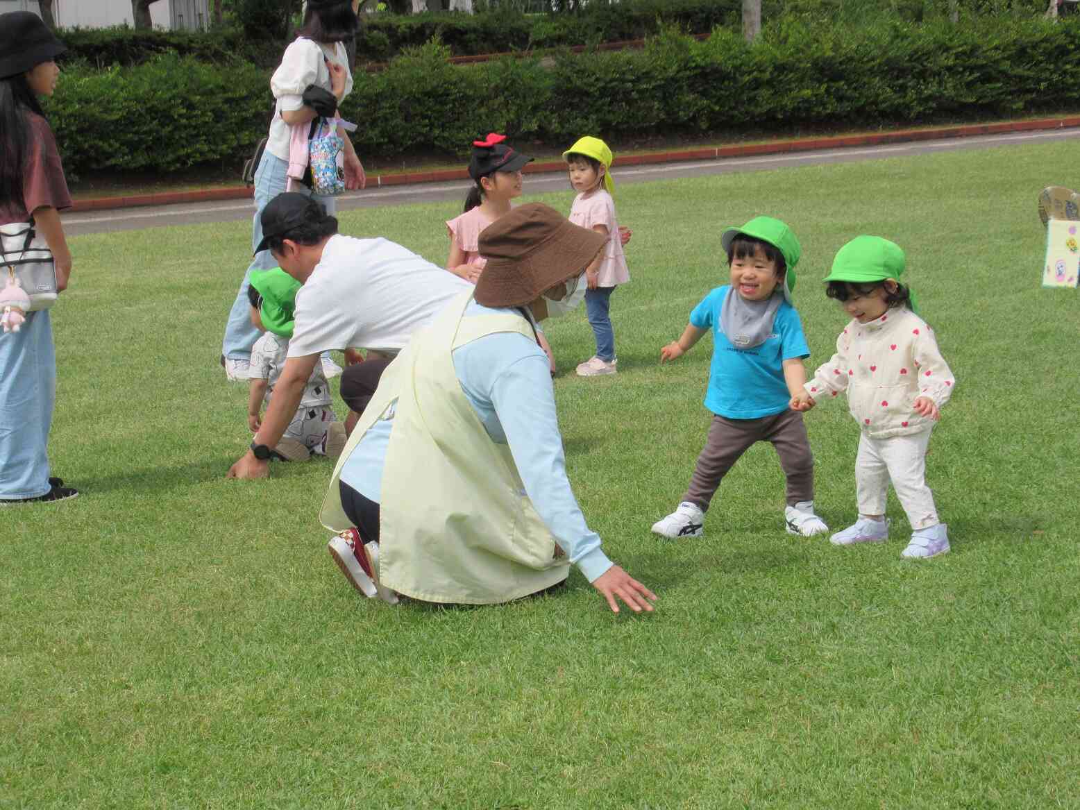 お友だちと一緒に♬
