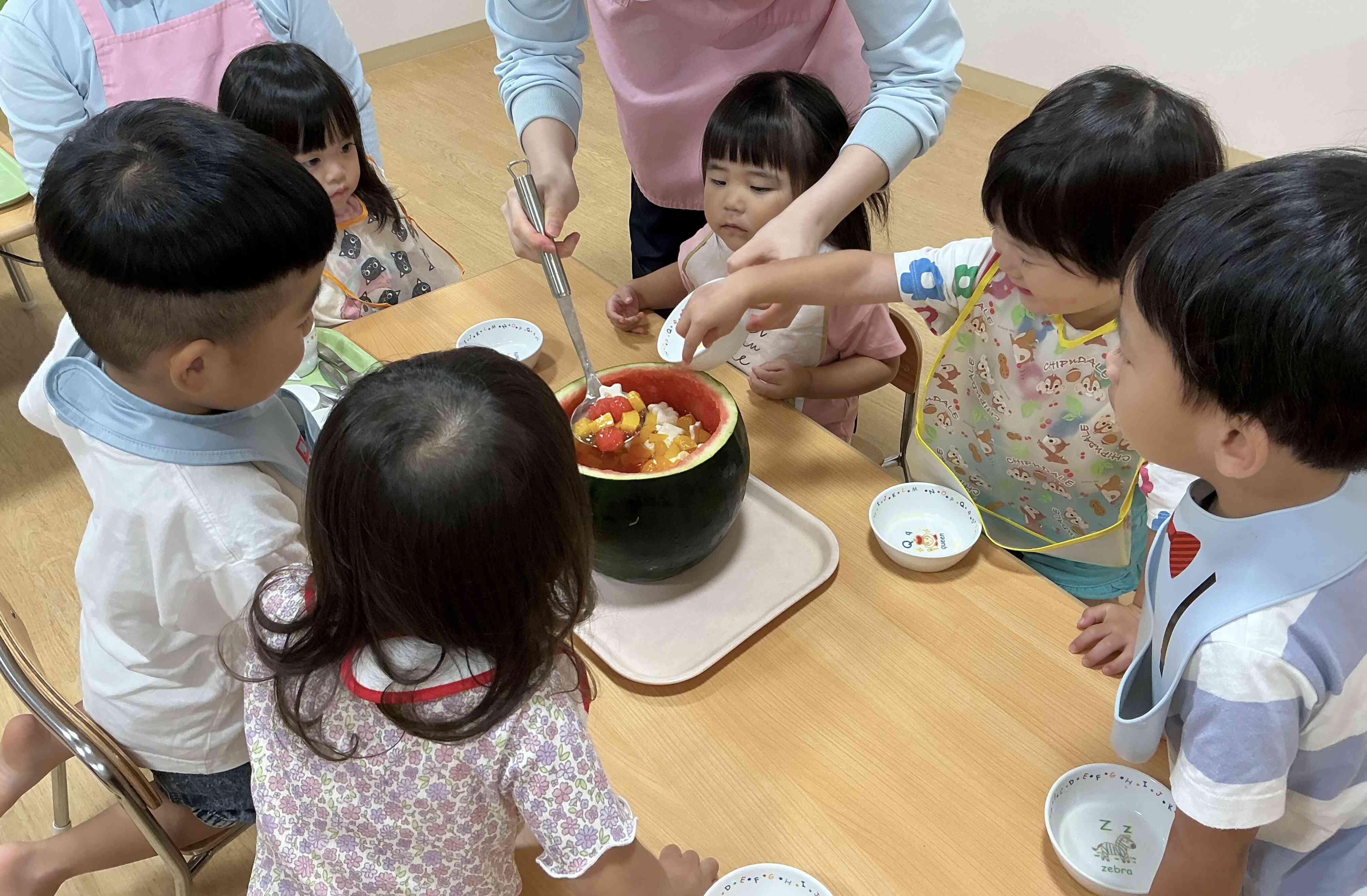 フルーツポンチ作り【食育】