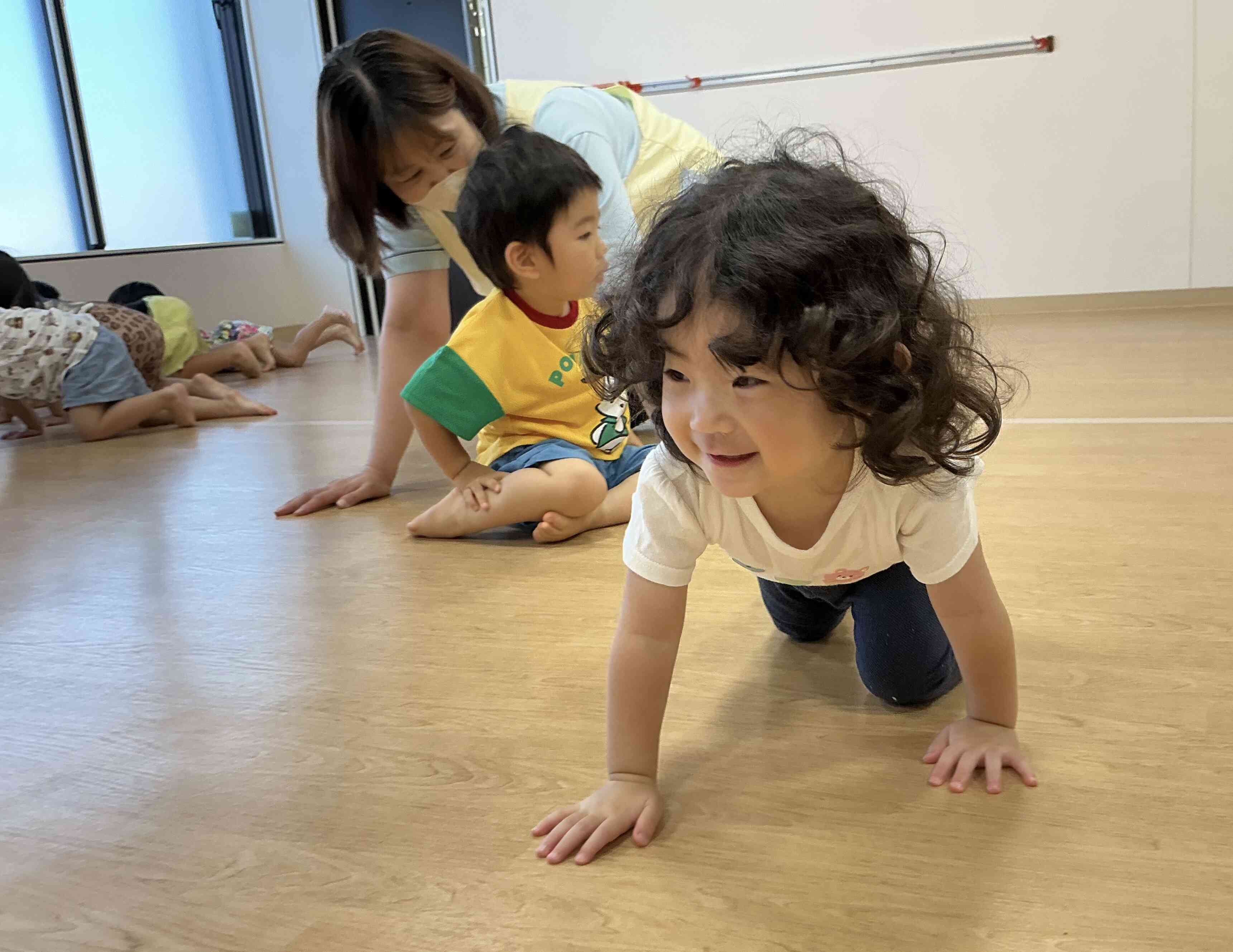 今日はリズム遊び♪