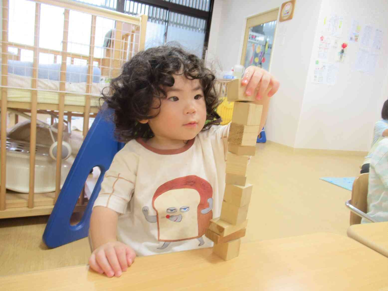 積み木遊び♪（あひる組）