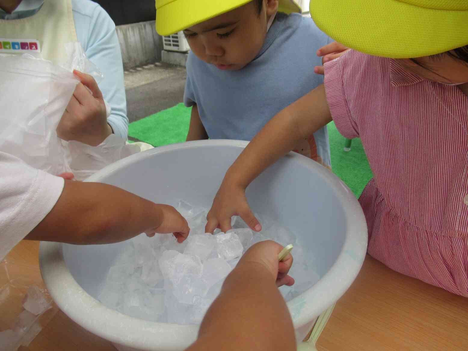 氷あそび♪