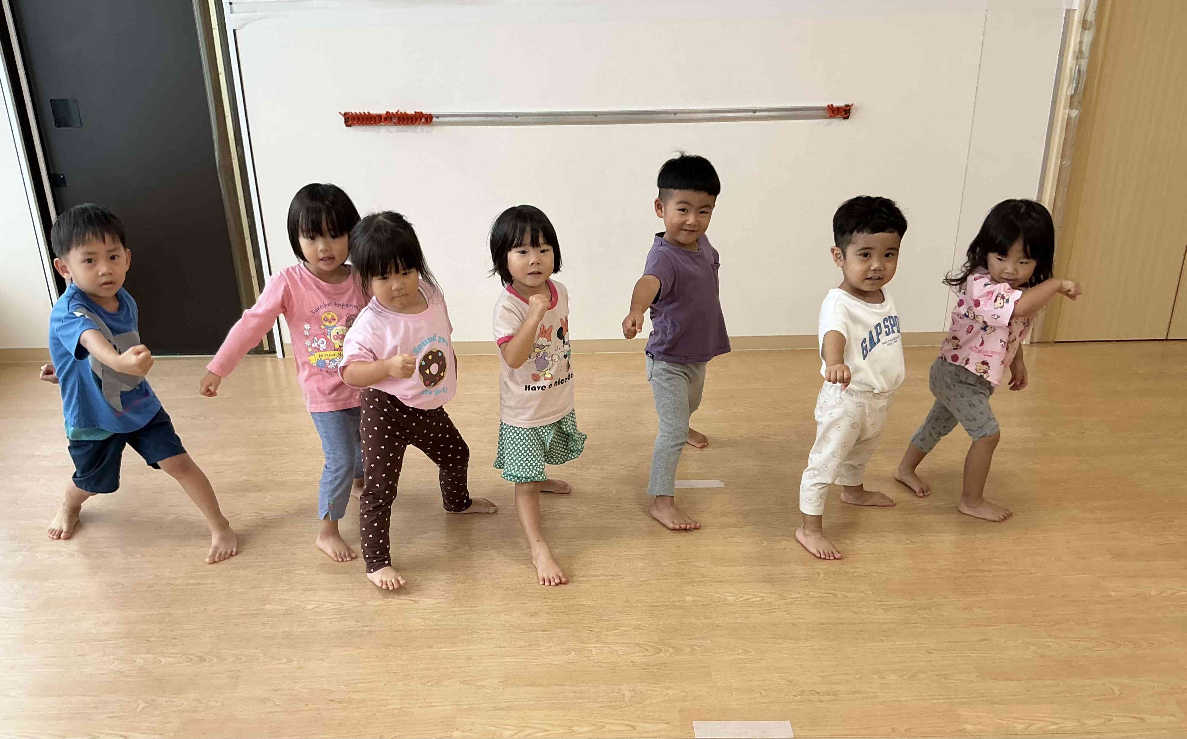 運動会の練習♪(うさぎ組)