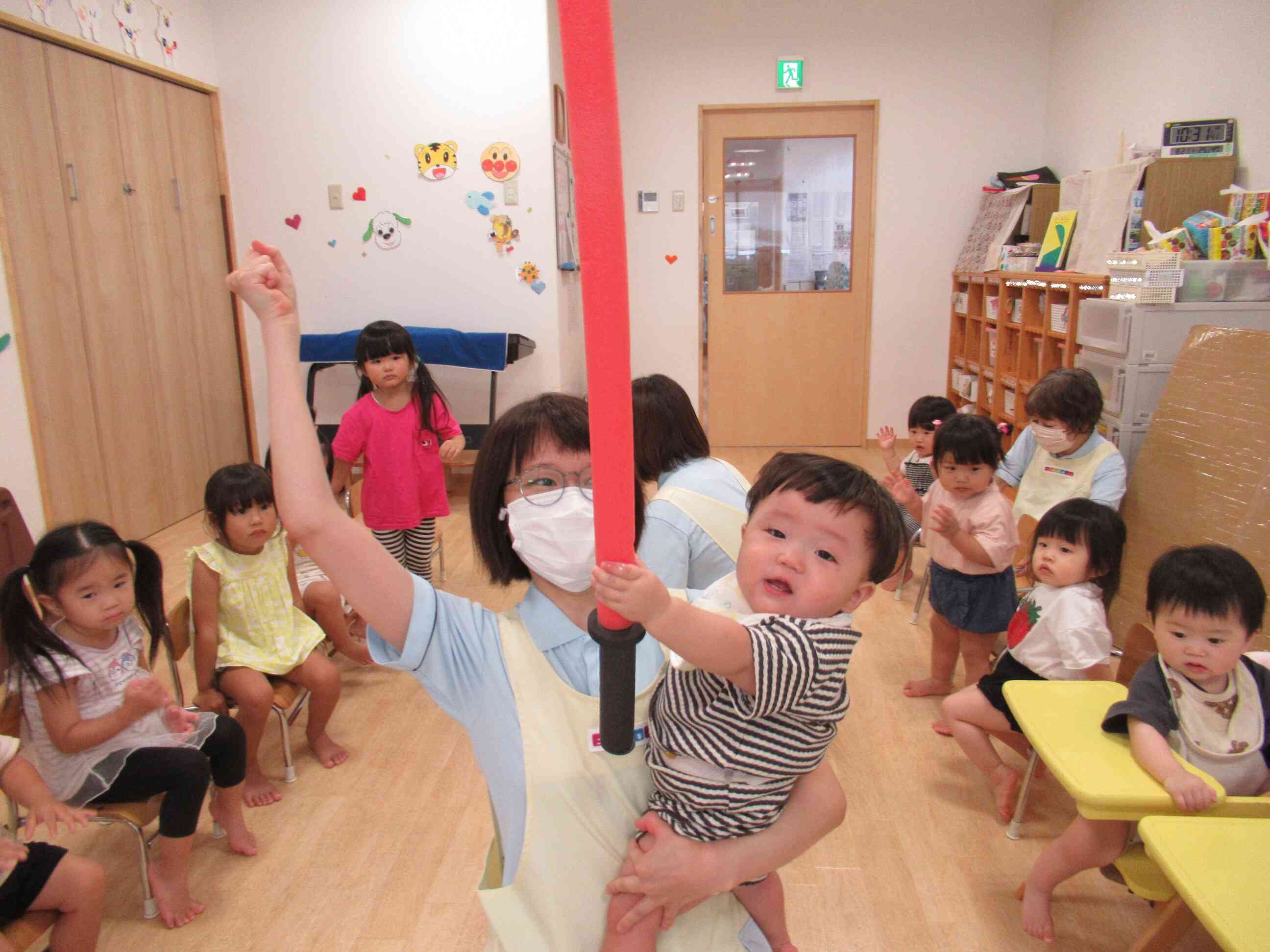 夏の思い出（スイカ割り１）
