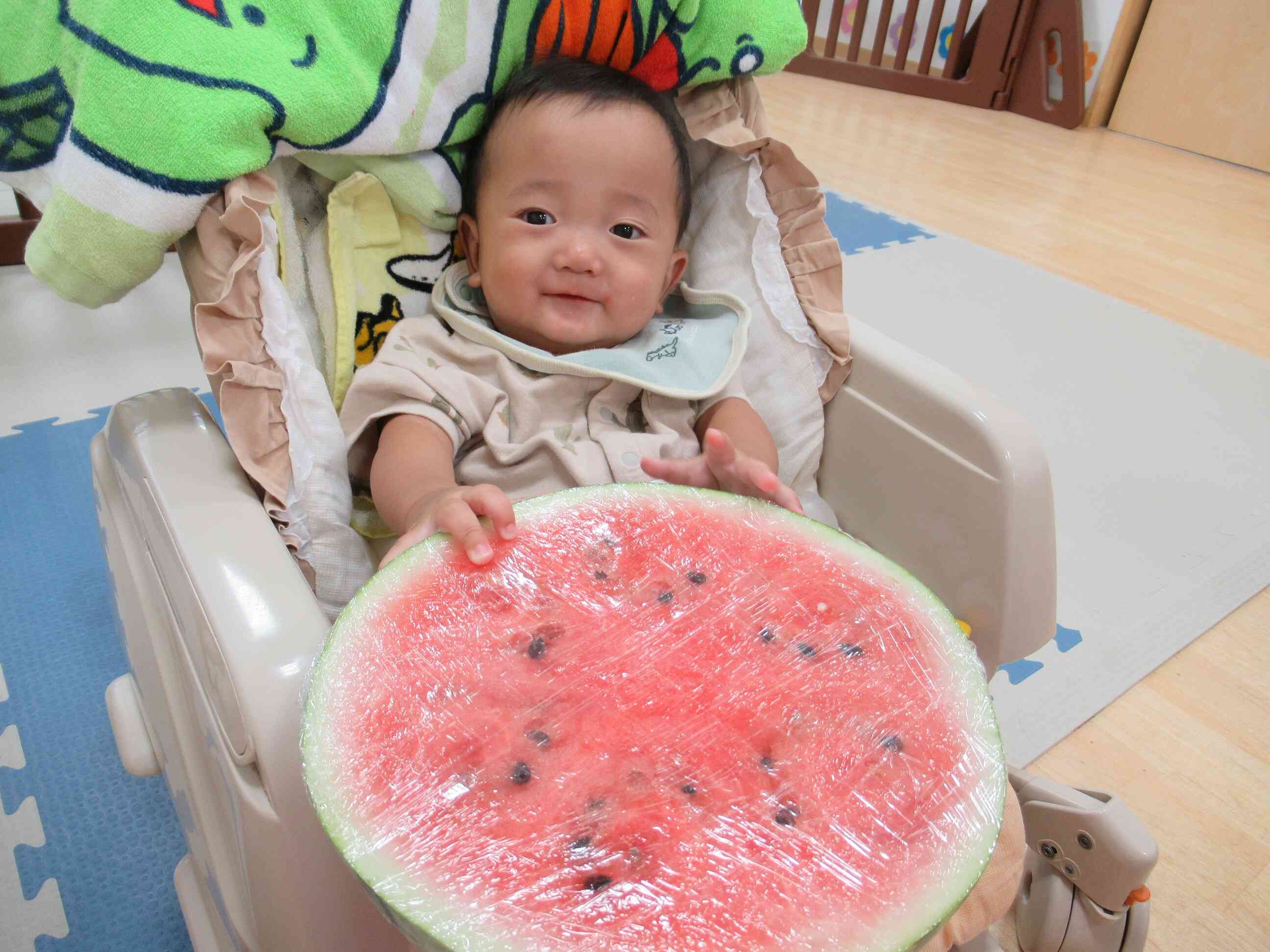 夏の思い出（スイカ割り２）