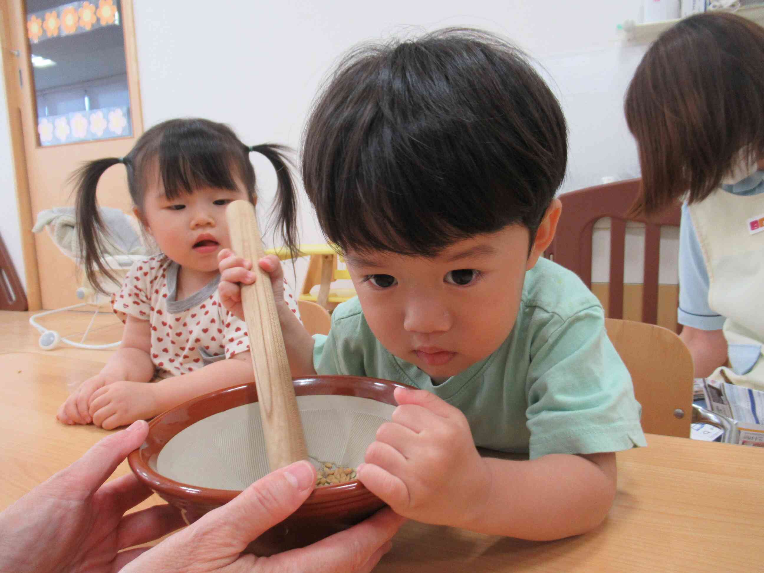 もみすり頑張ります。