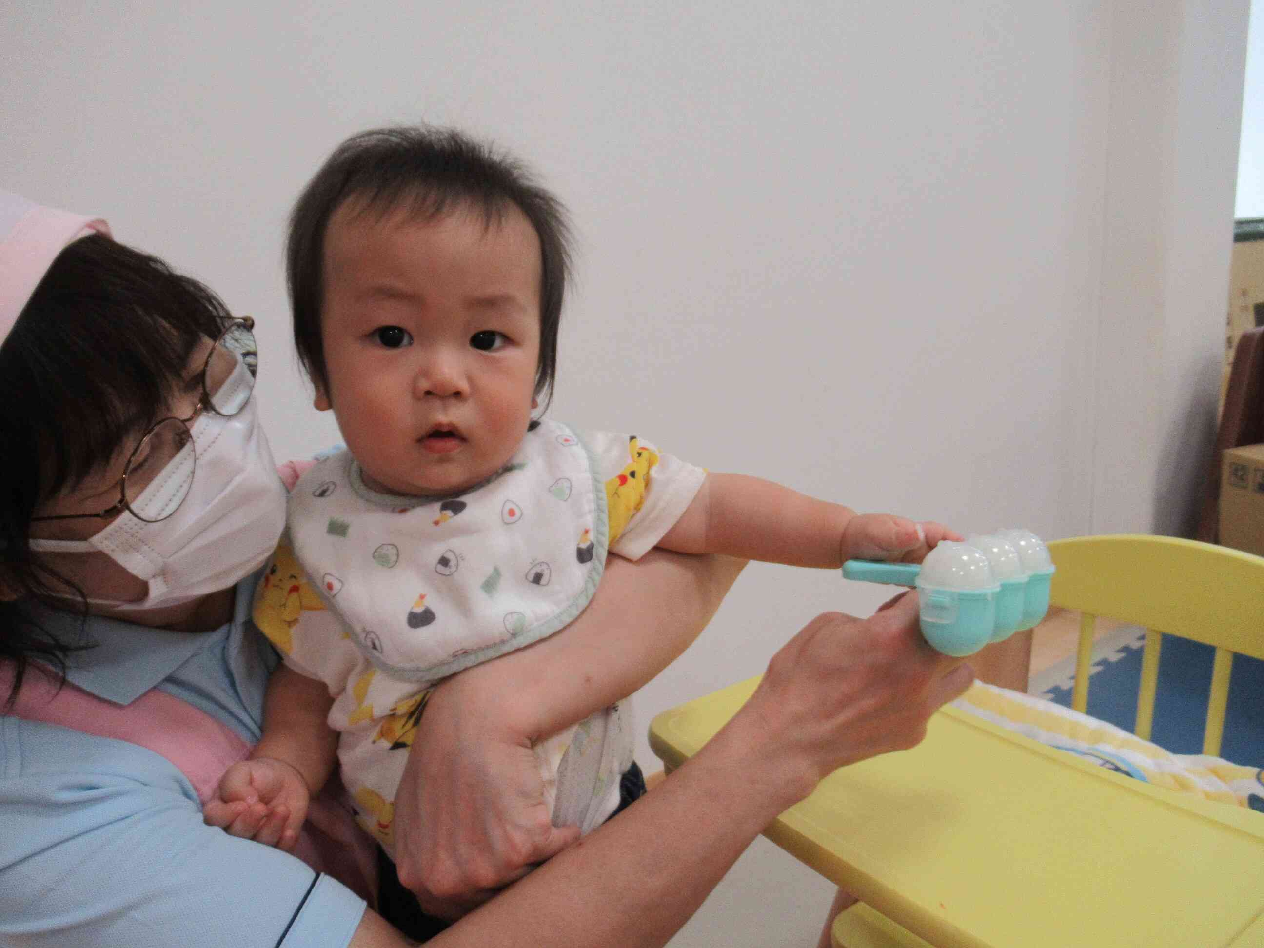 フリフリしました。