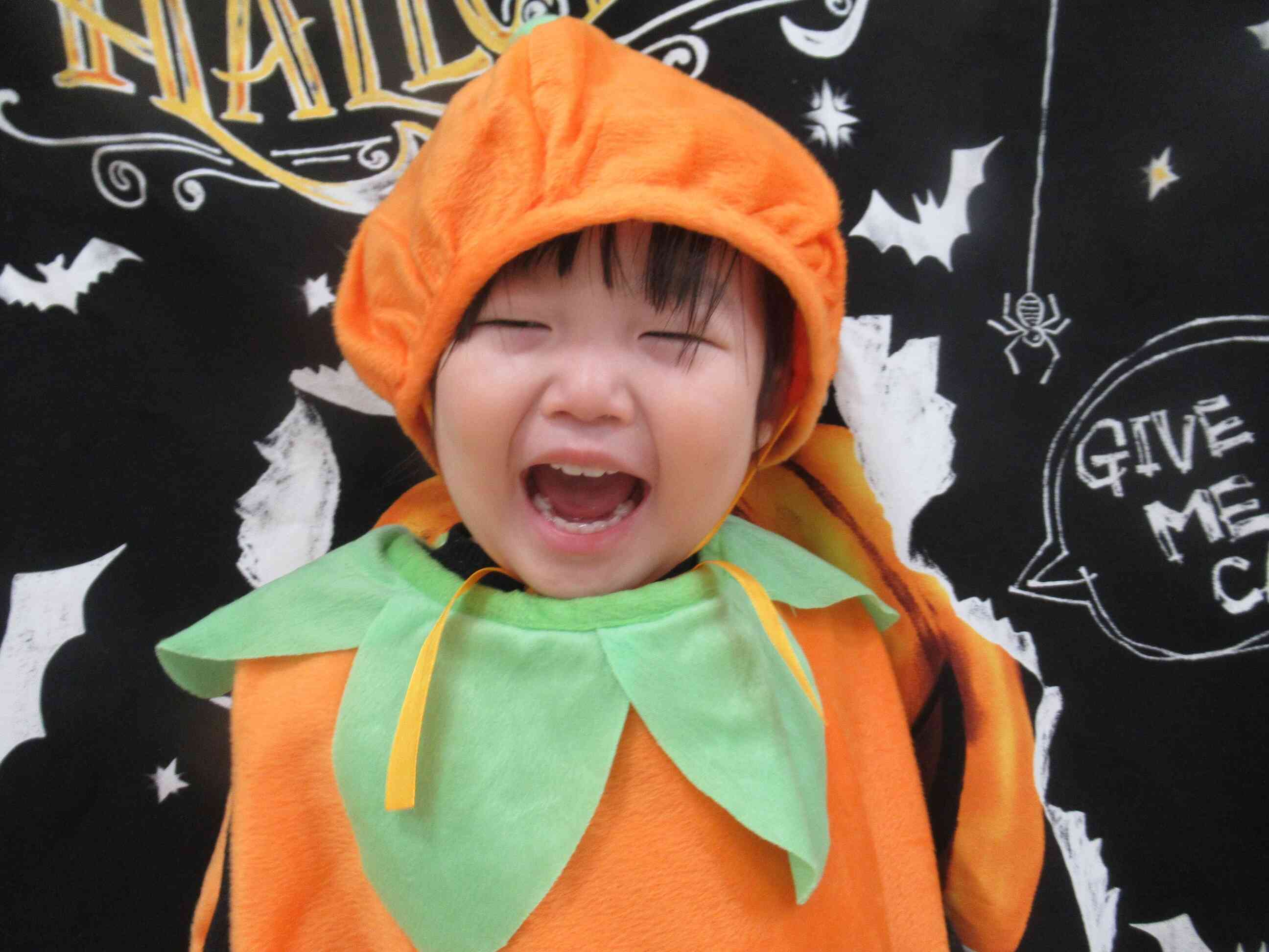 1歳児クラスのお友達は、楽しそうでした。