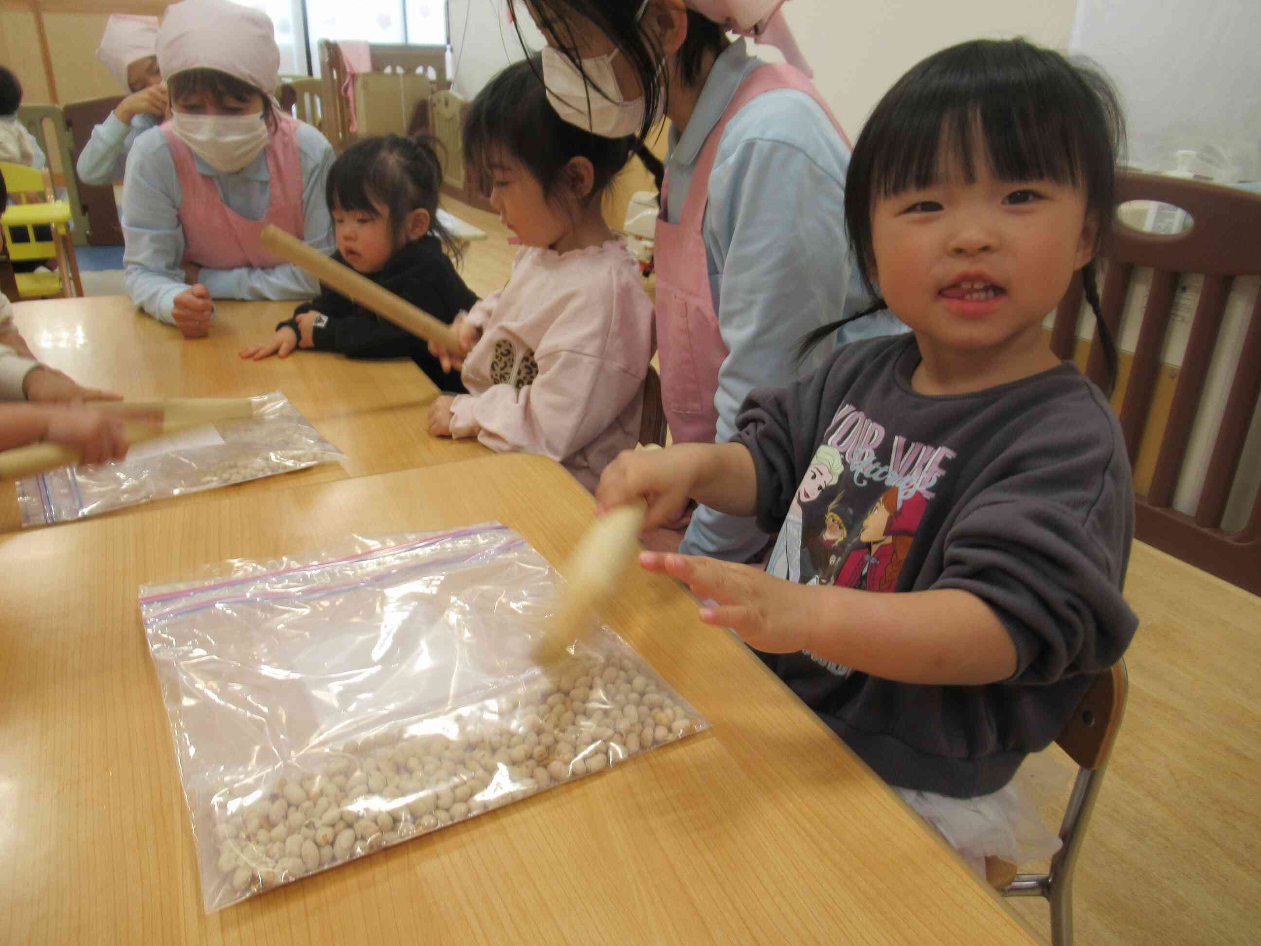 きな粉を作ります