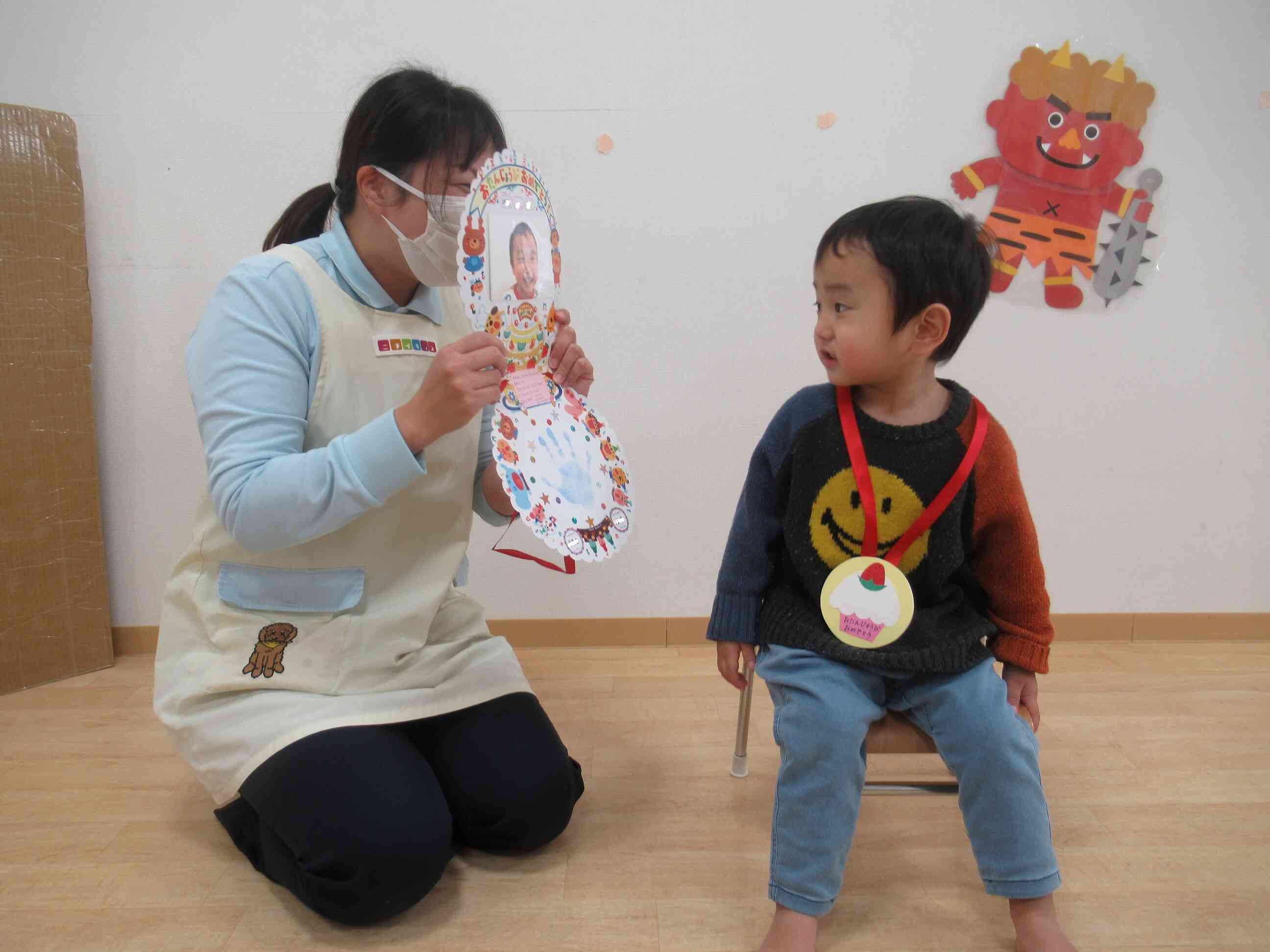 ３歳になりました。