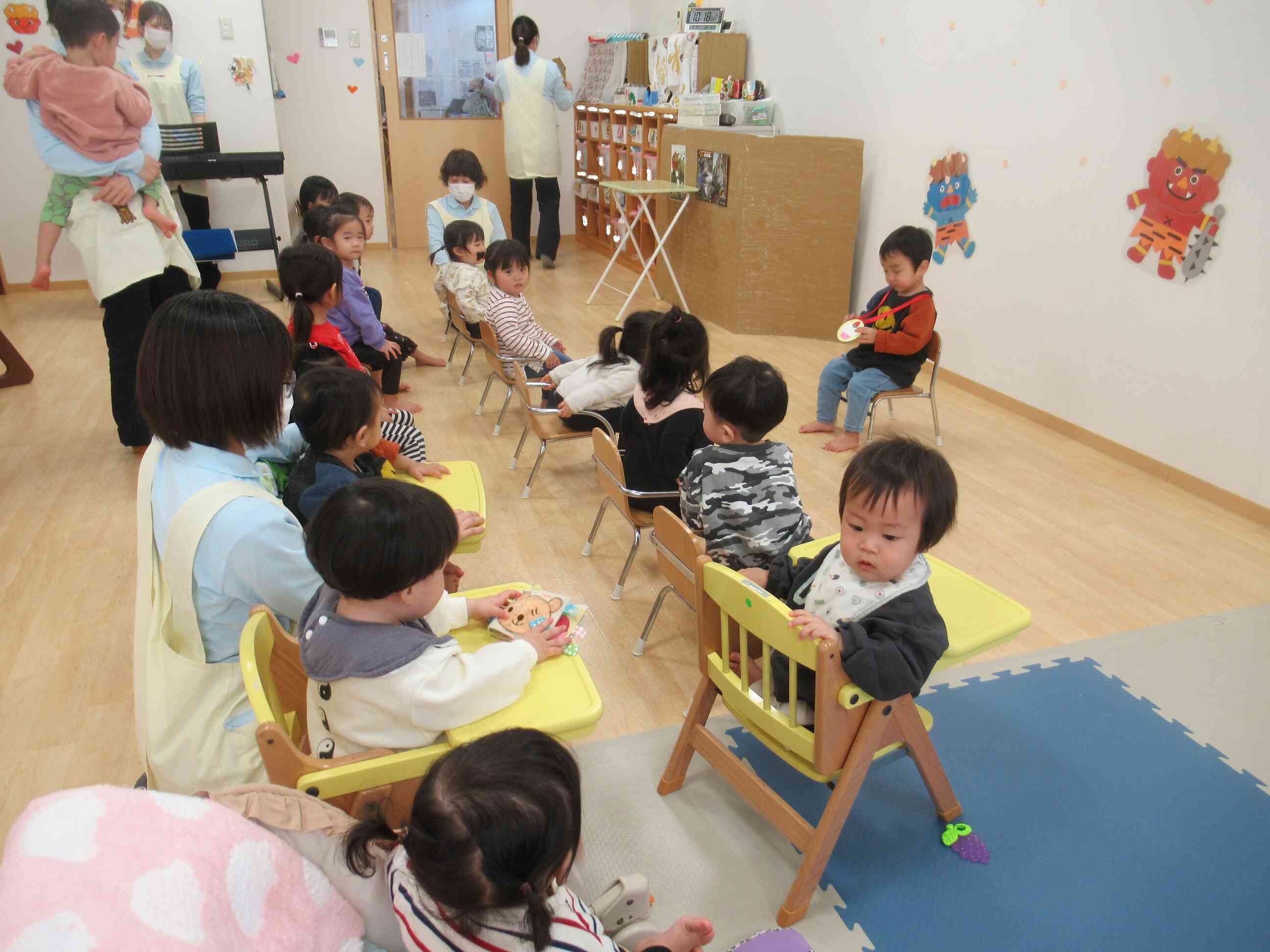 ２月の誕生日会は１人でした。