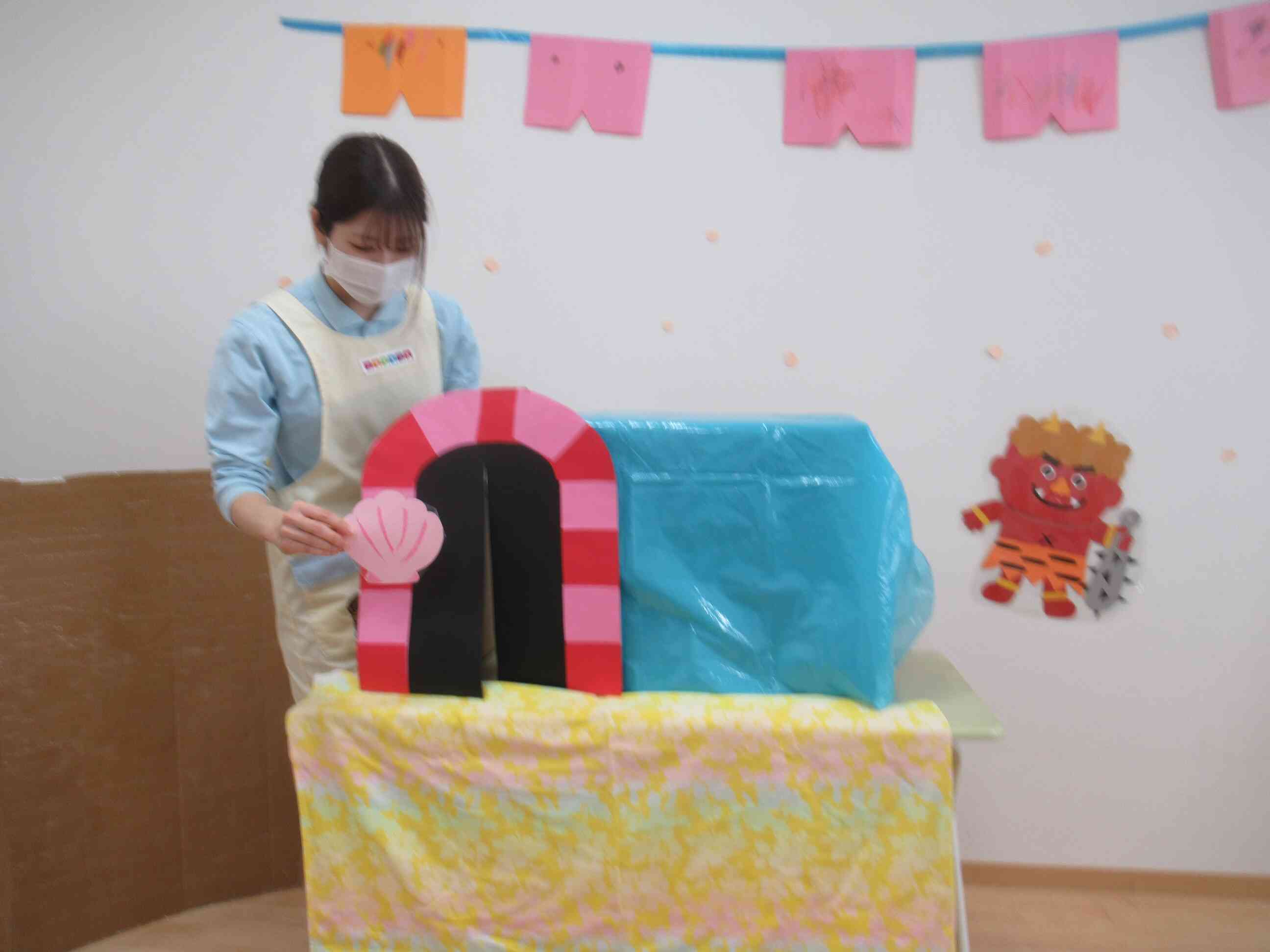 先生の出し物は？