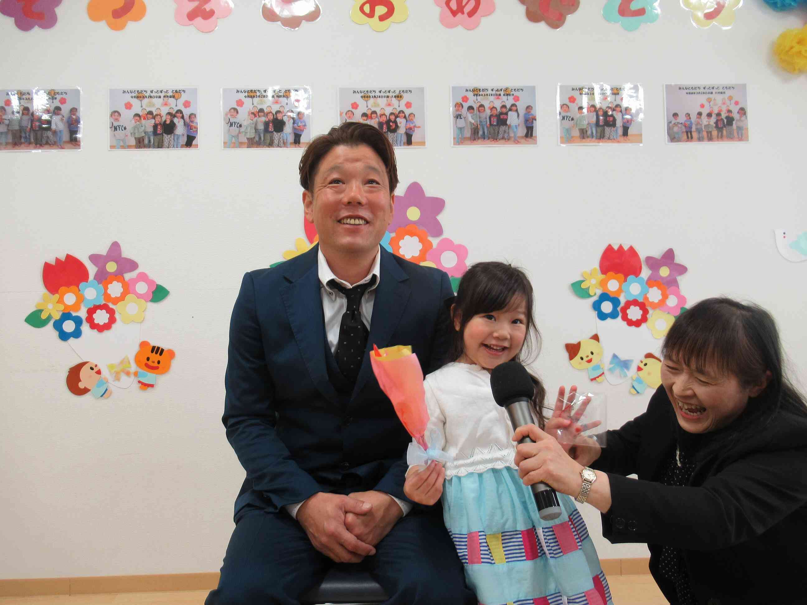 感謝の言葉は誰に？