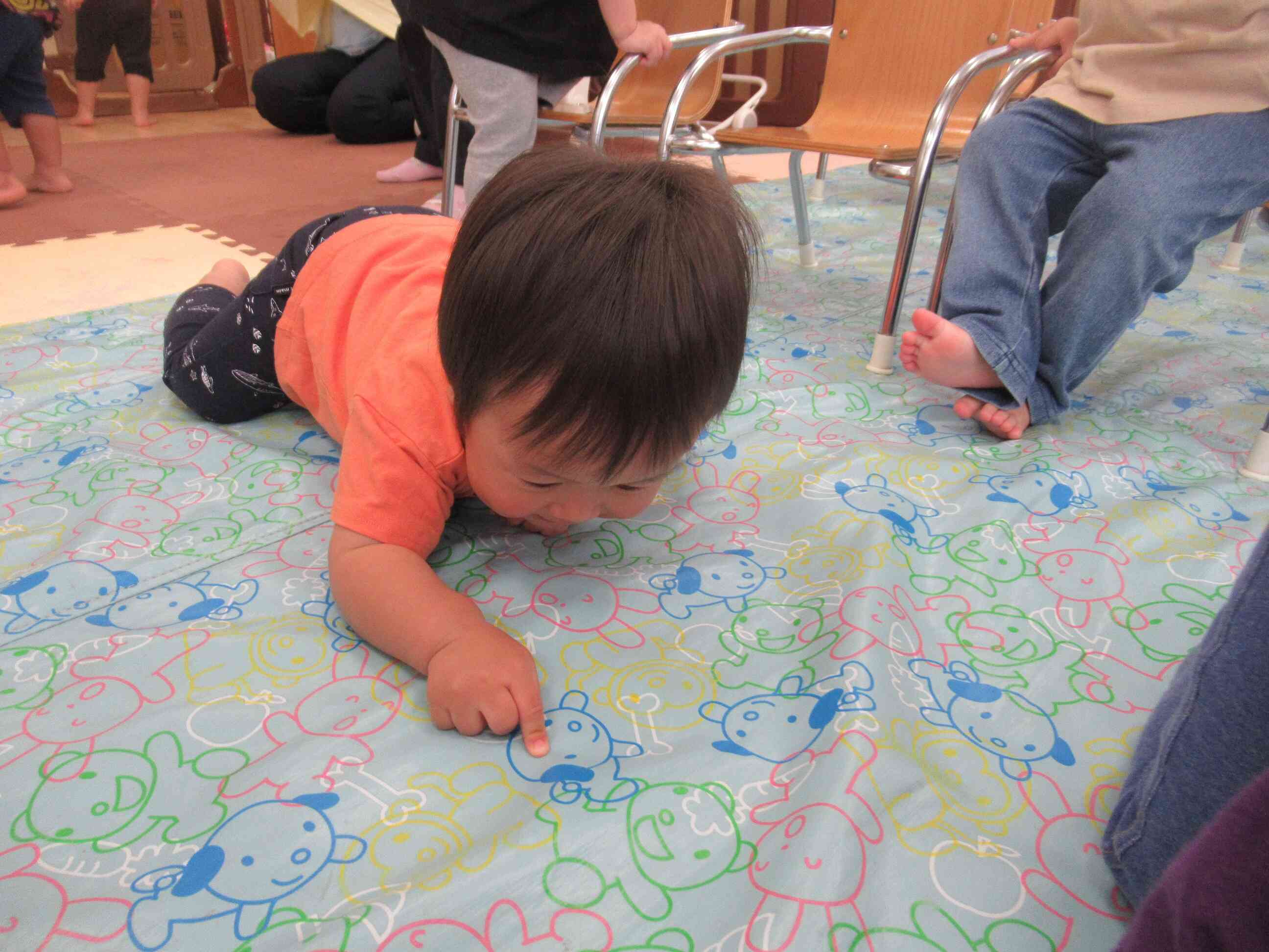 ブルーを探してね