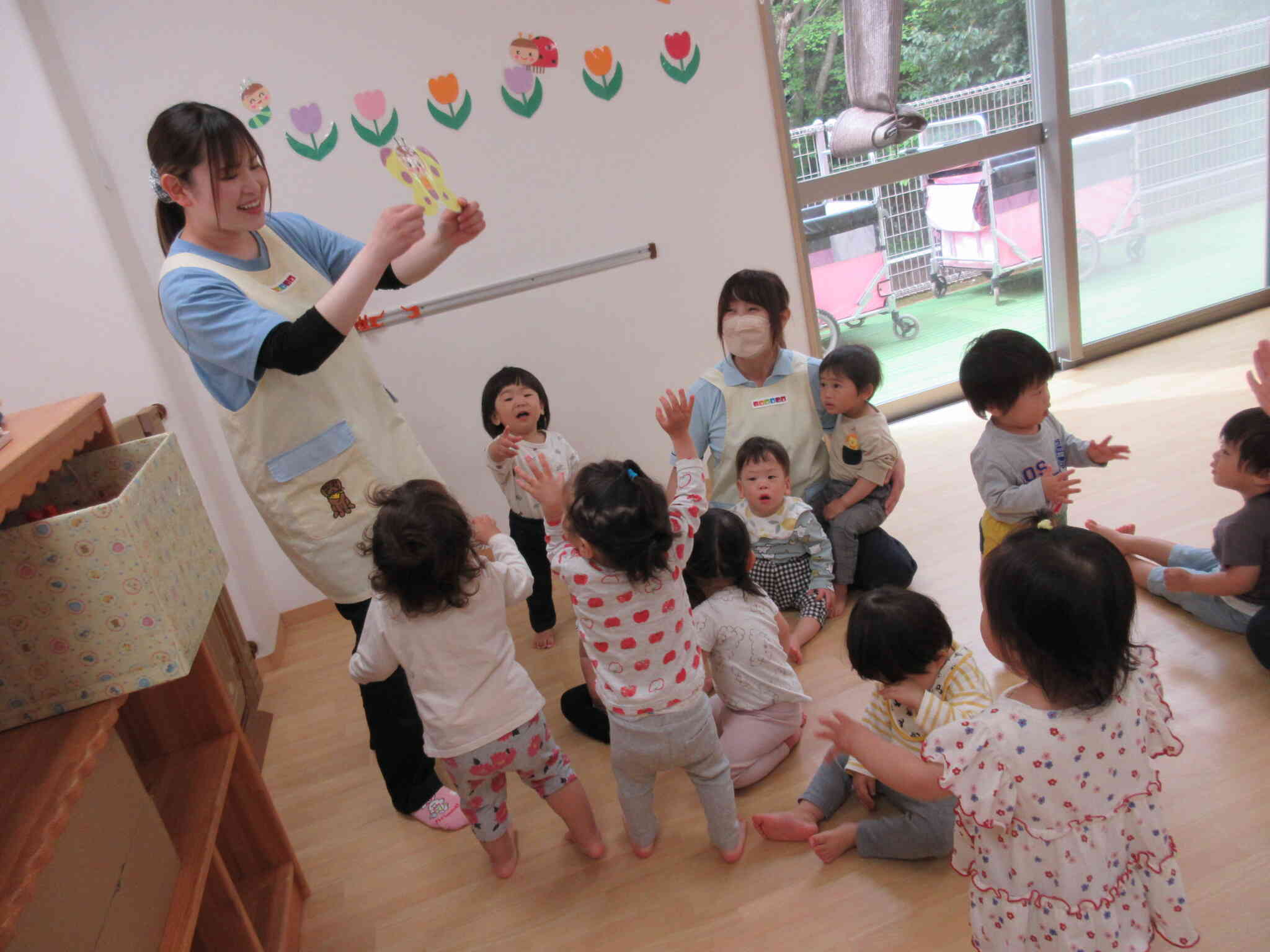 真似っこ上手な子どもたち！