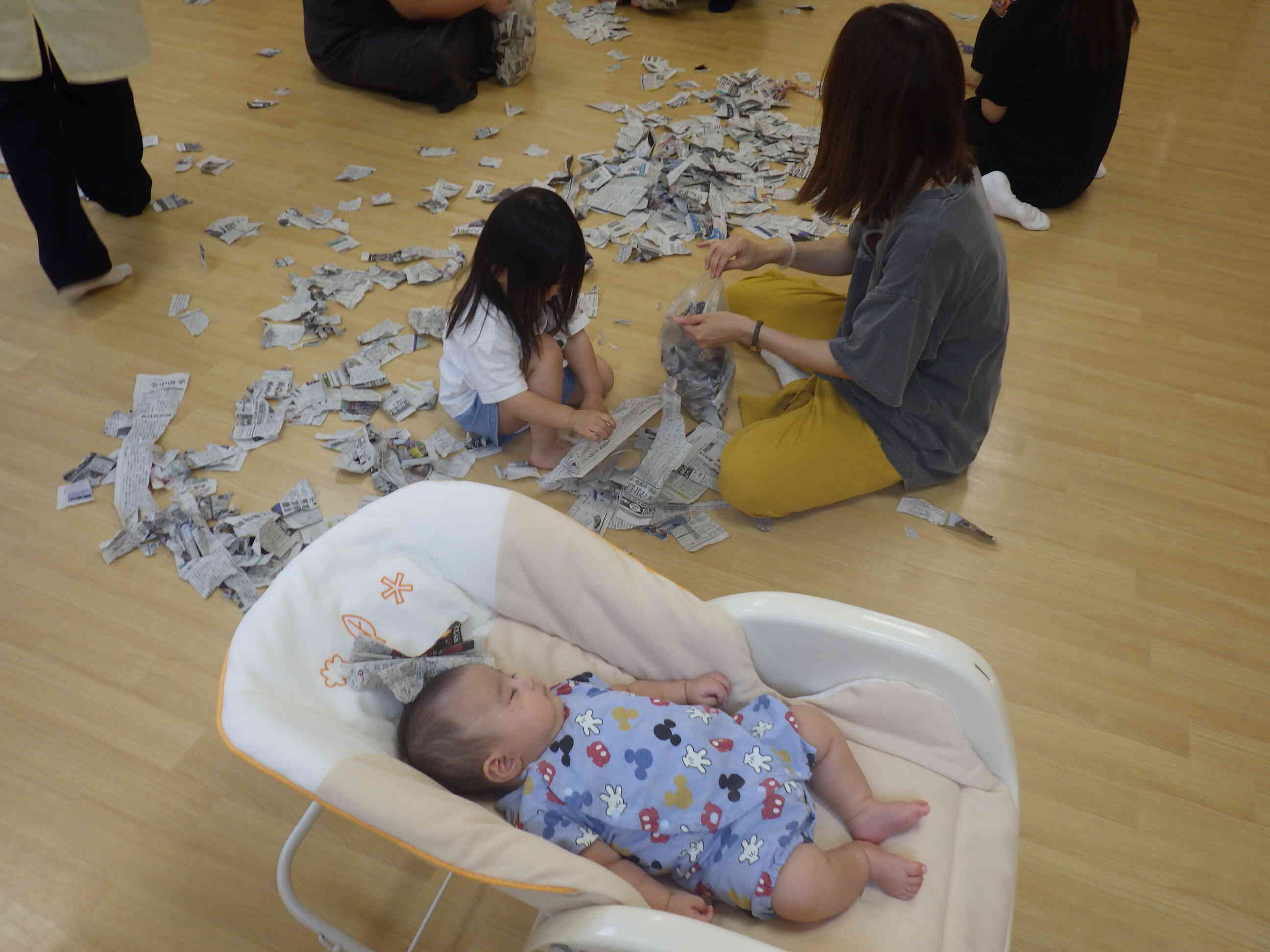 2ヶ月のベビちゃんは、すやすや夢の中～