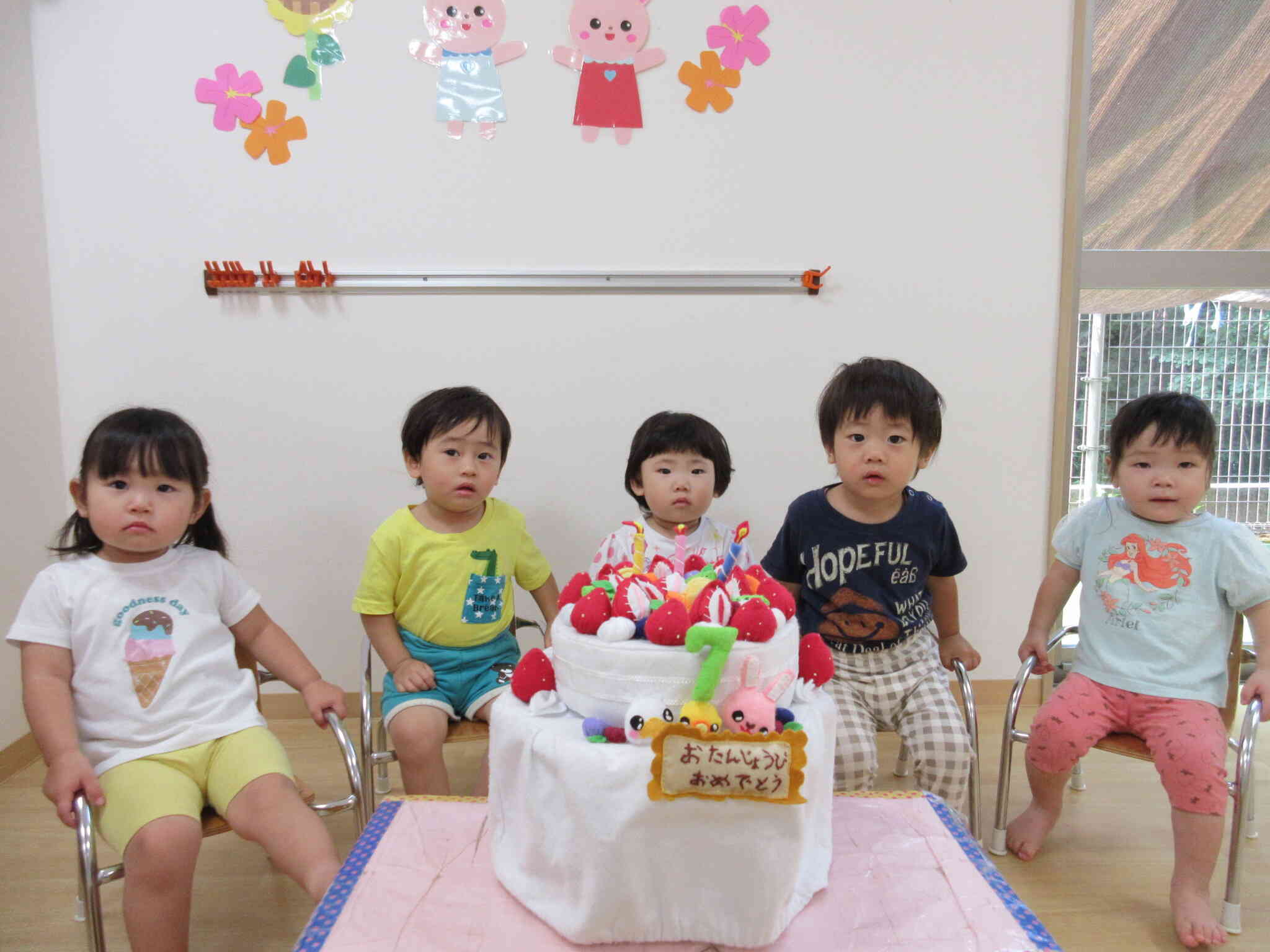 あひる組誕生児(１歳児)