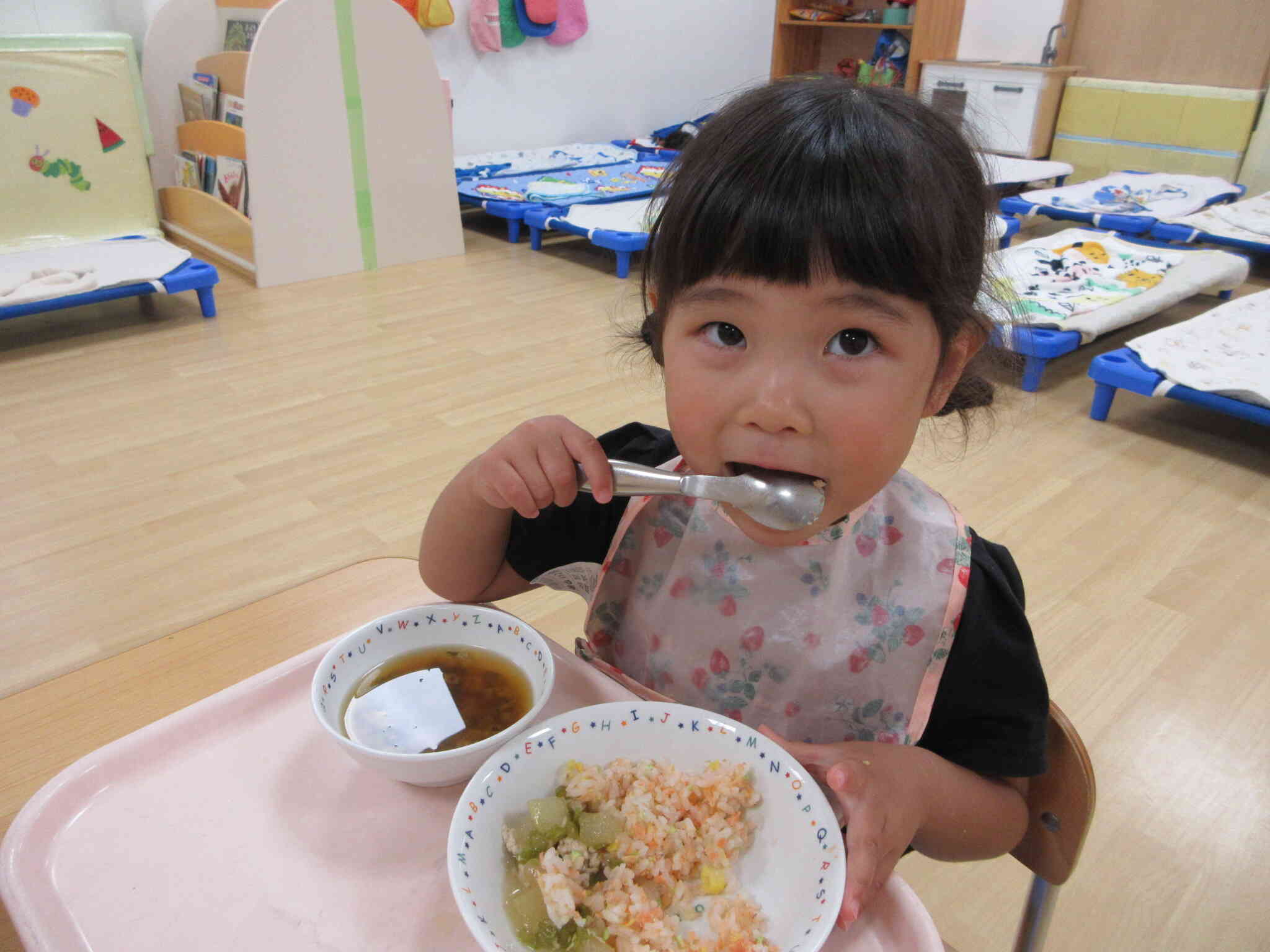 枝豆入ってる！おいしいよ！