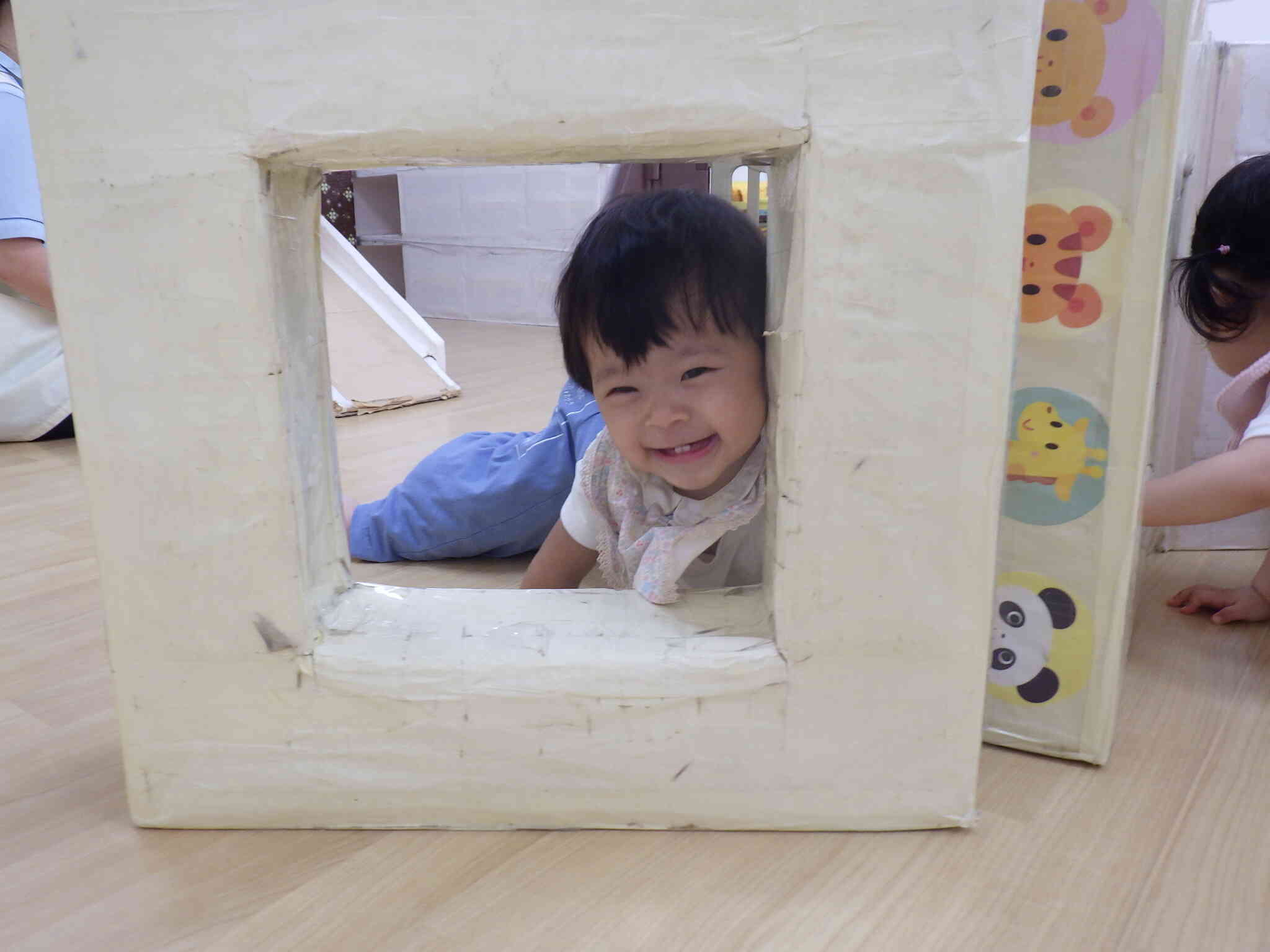 身体を使って(0歳児)