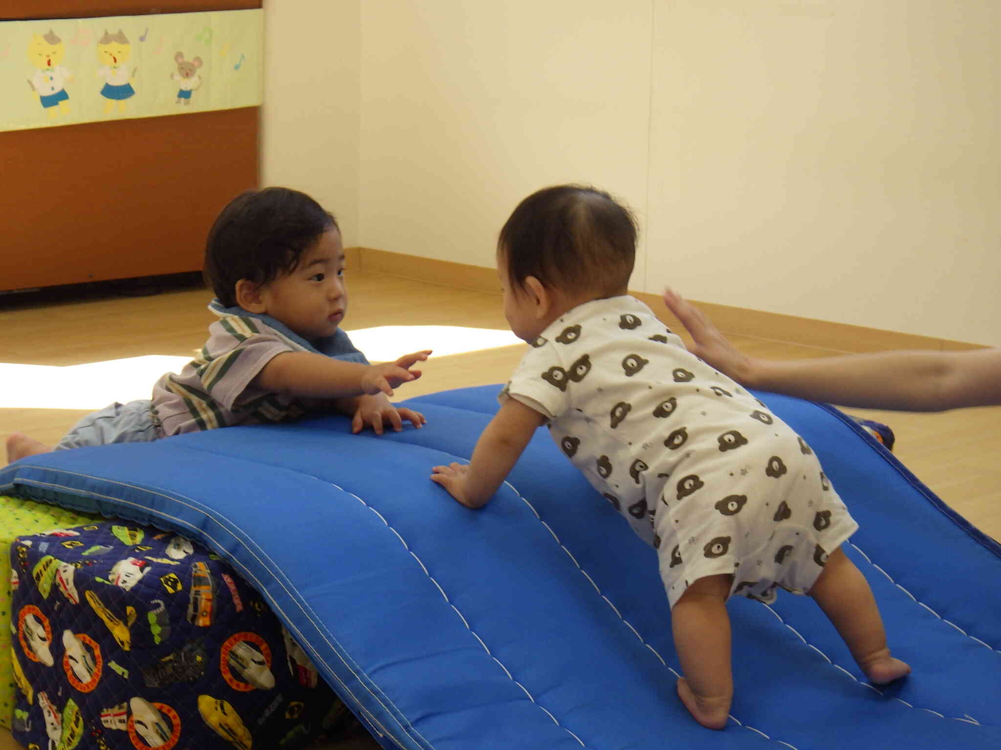 おいで、おいで～♪