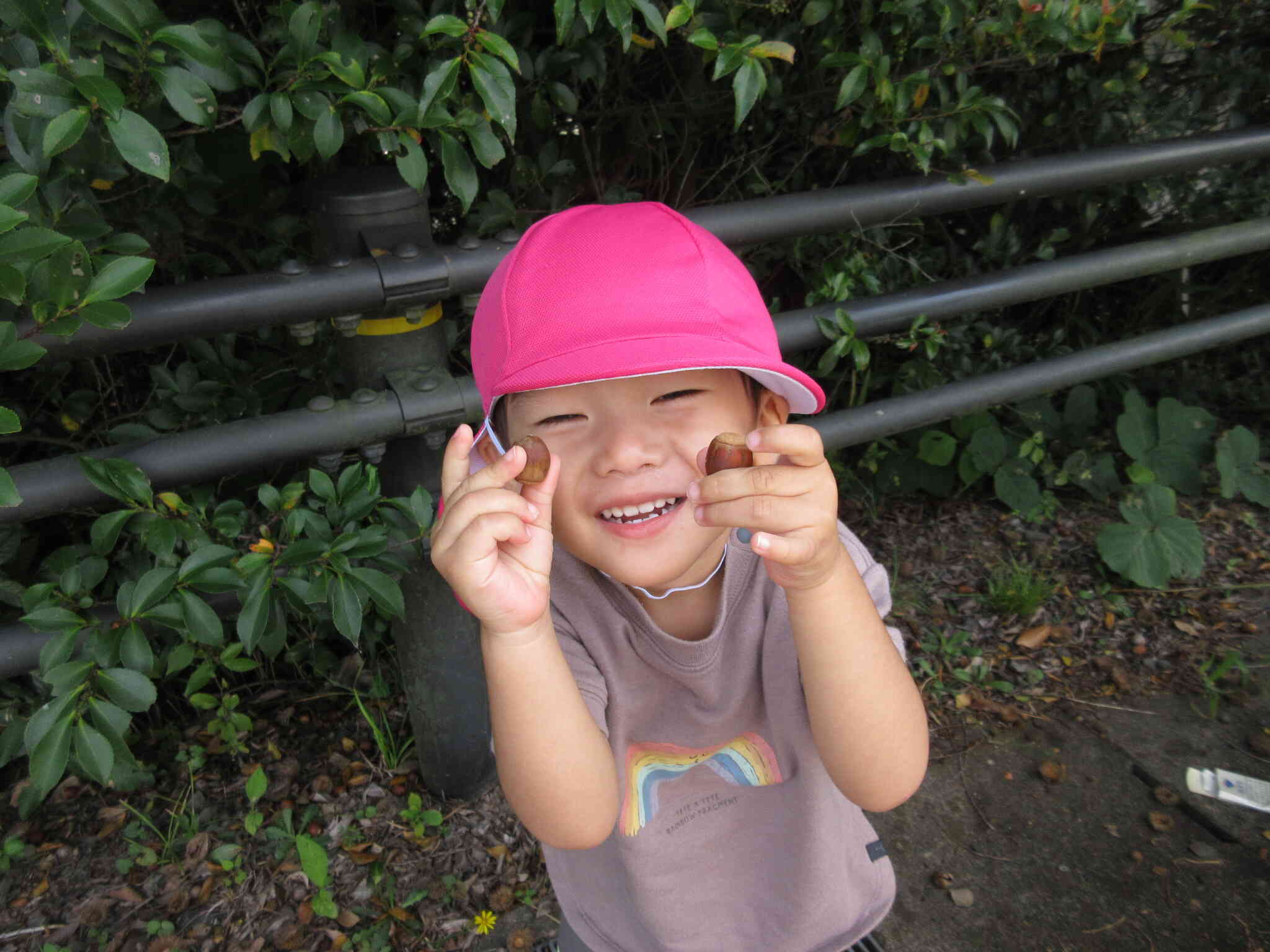 み～つけた！笑顔でパシャリ♪