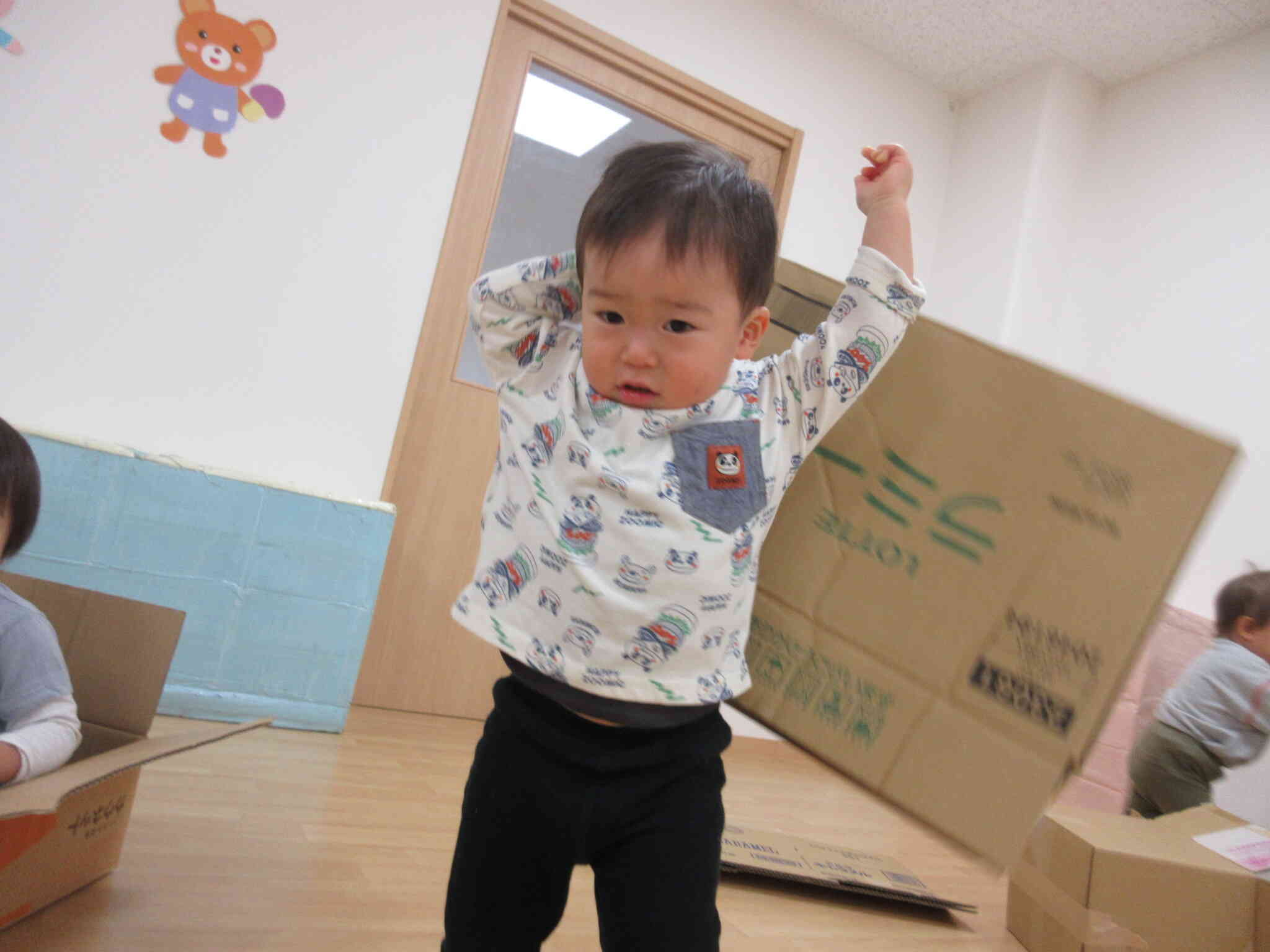 えい！力持ちだよ！