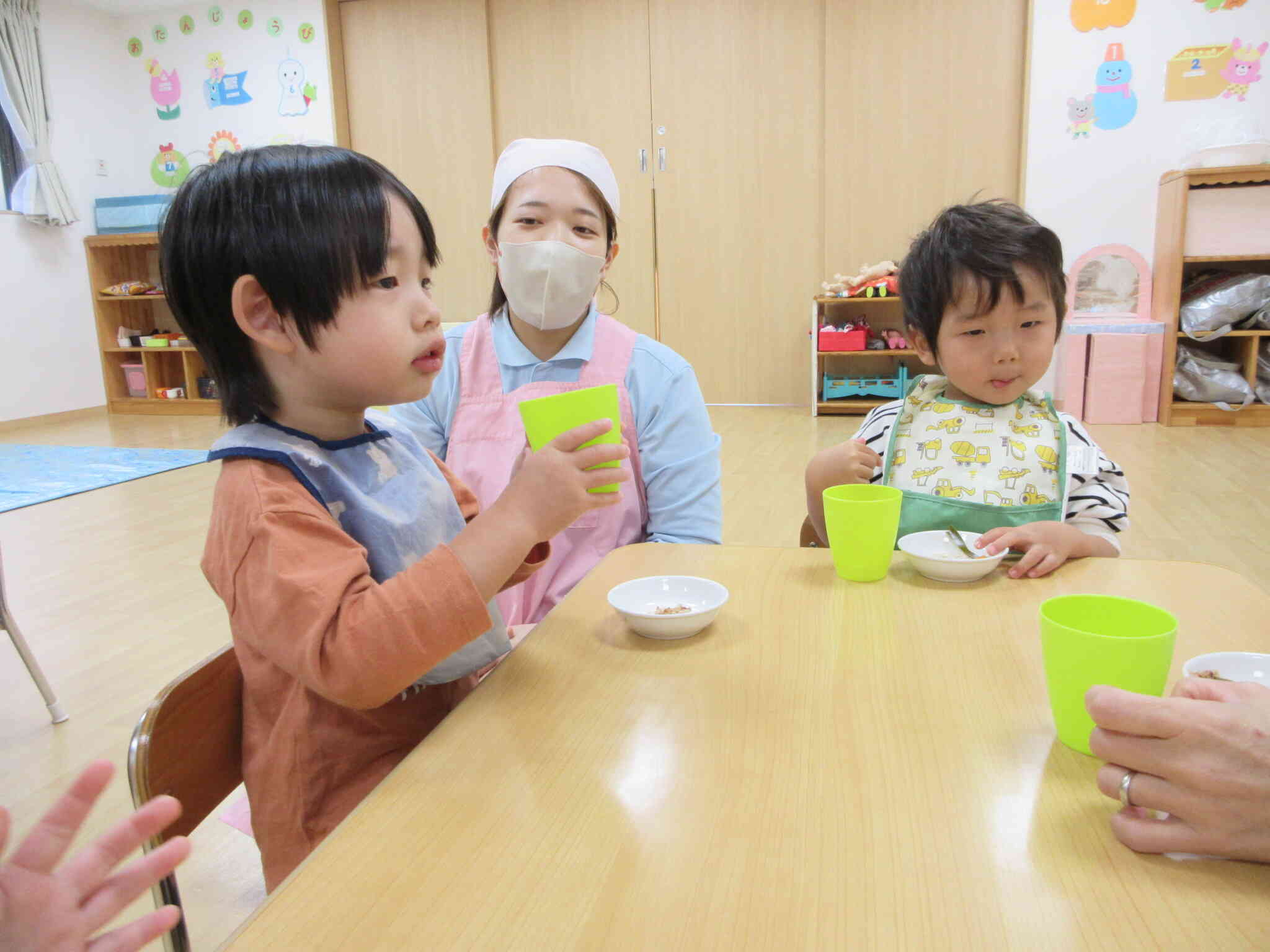 出汁の飲み比べ