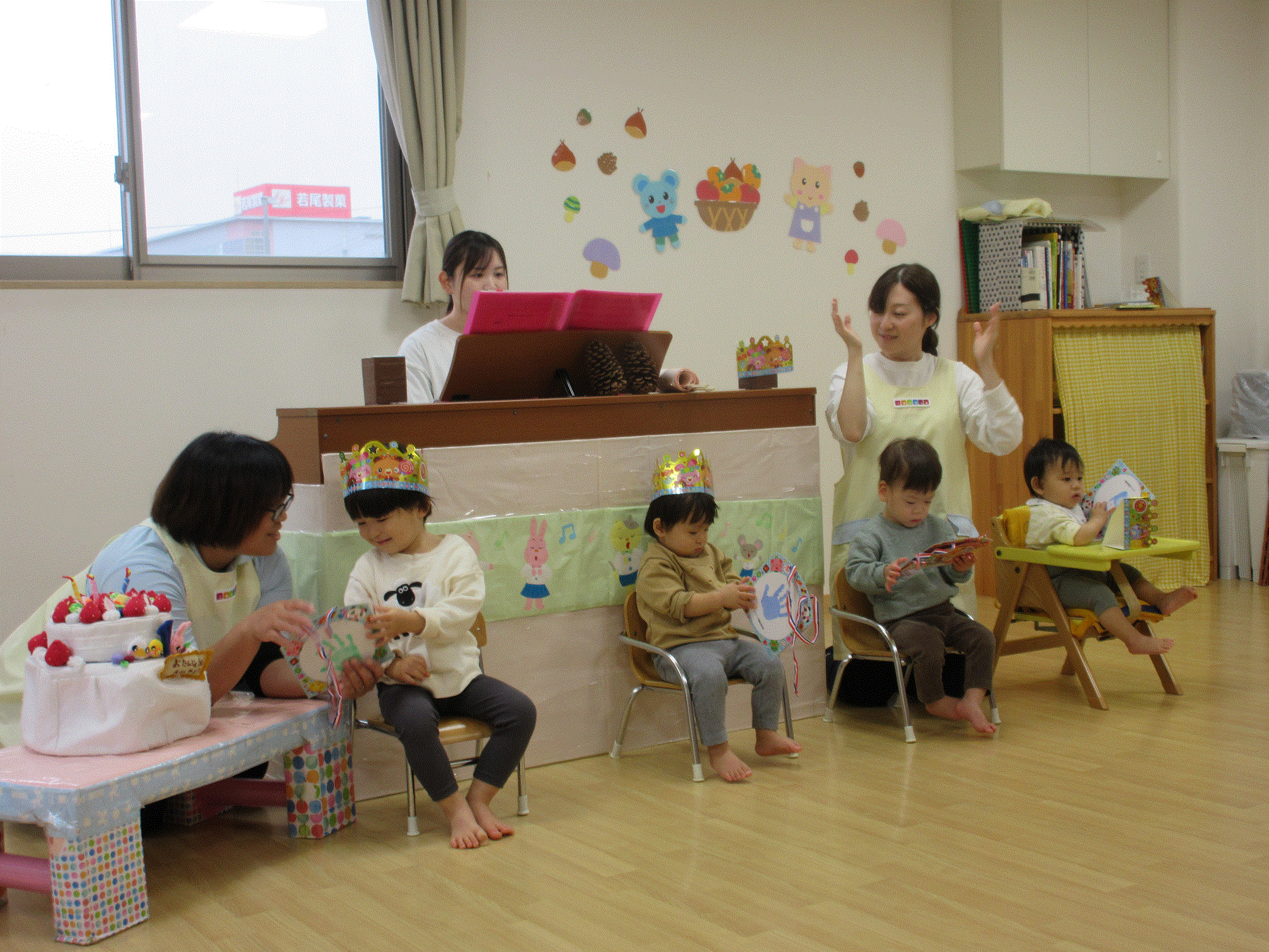 みんなでお祝いしたよ！