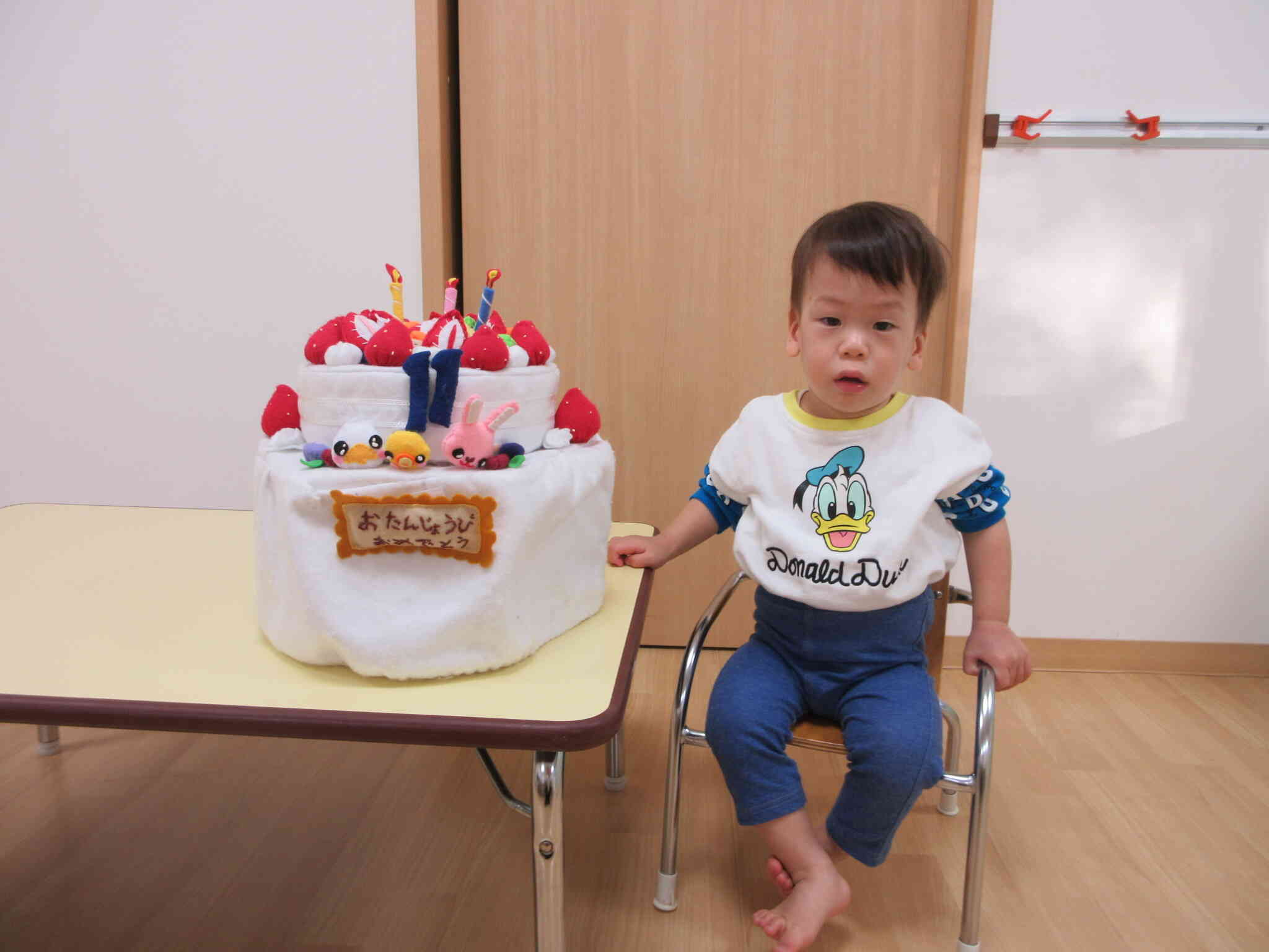 1歳お誕生児