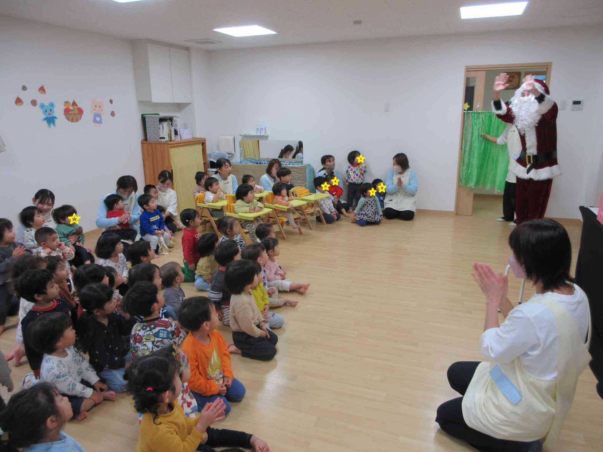 サンタさん来てくれたね～♪