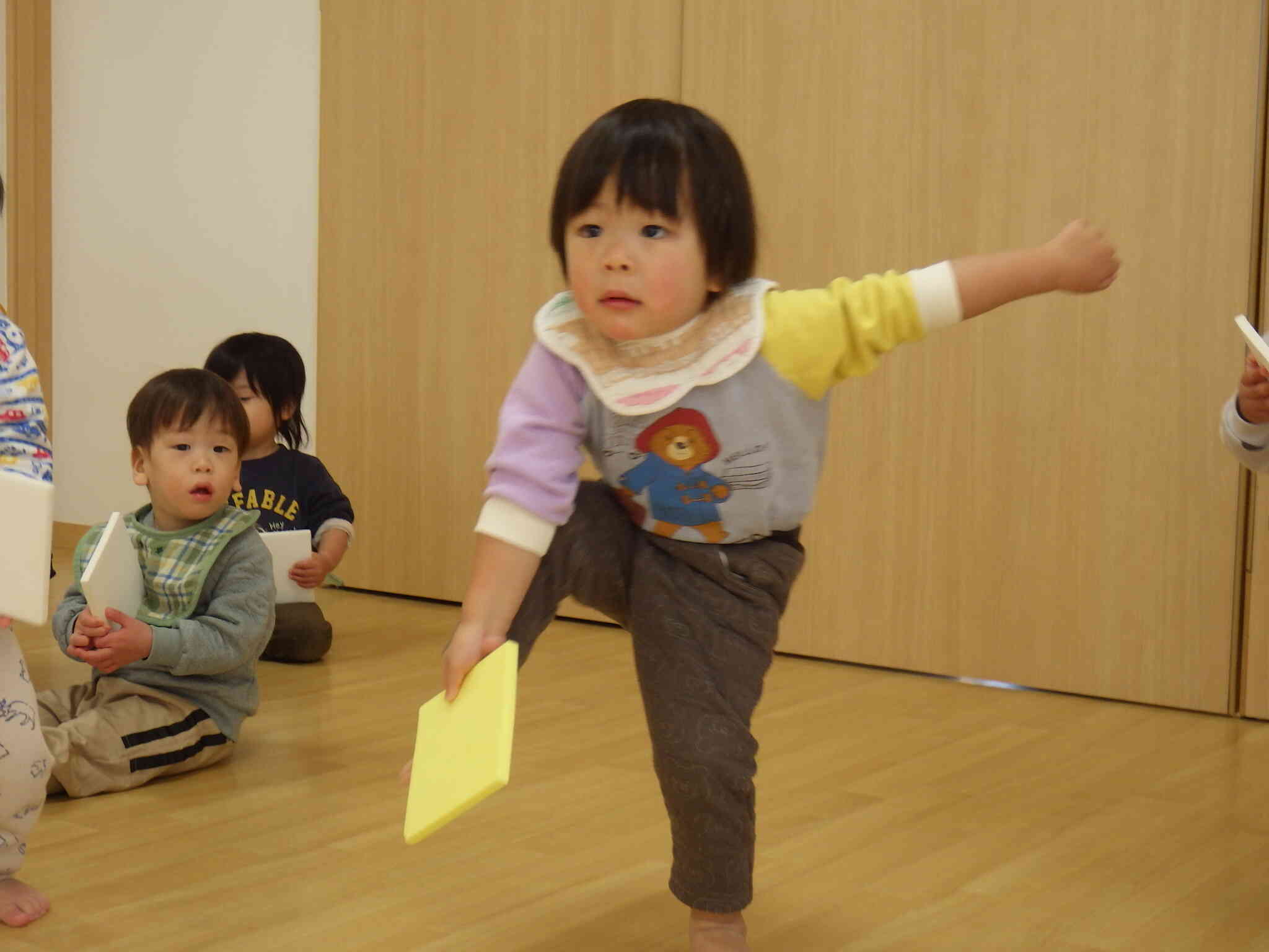 すごいでしょ。このバランス力！！