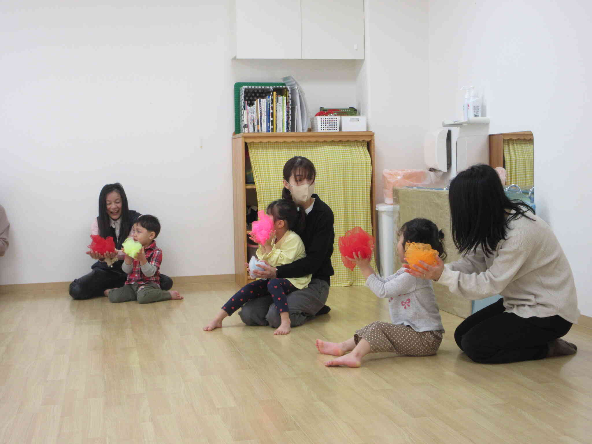 カラフルなお花が咲きました~