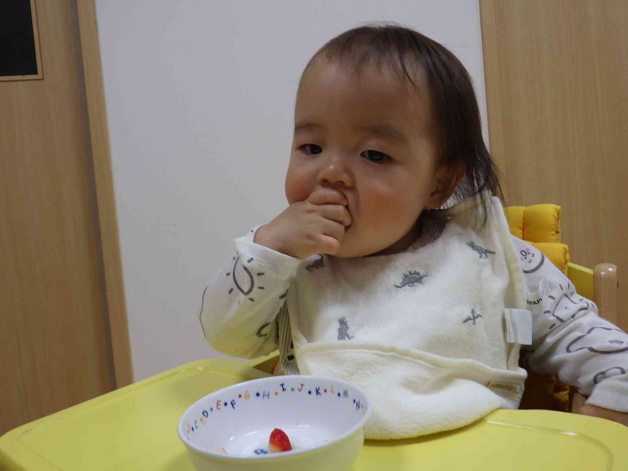 たべるのだいすき～（1歳児）