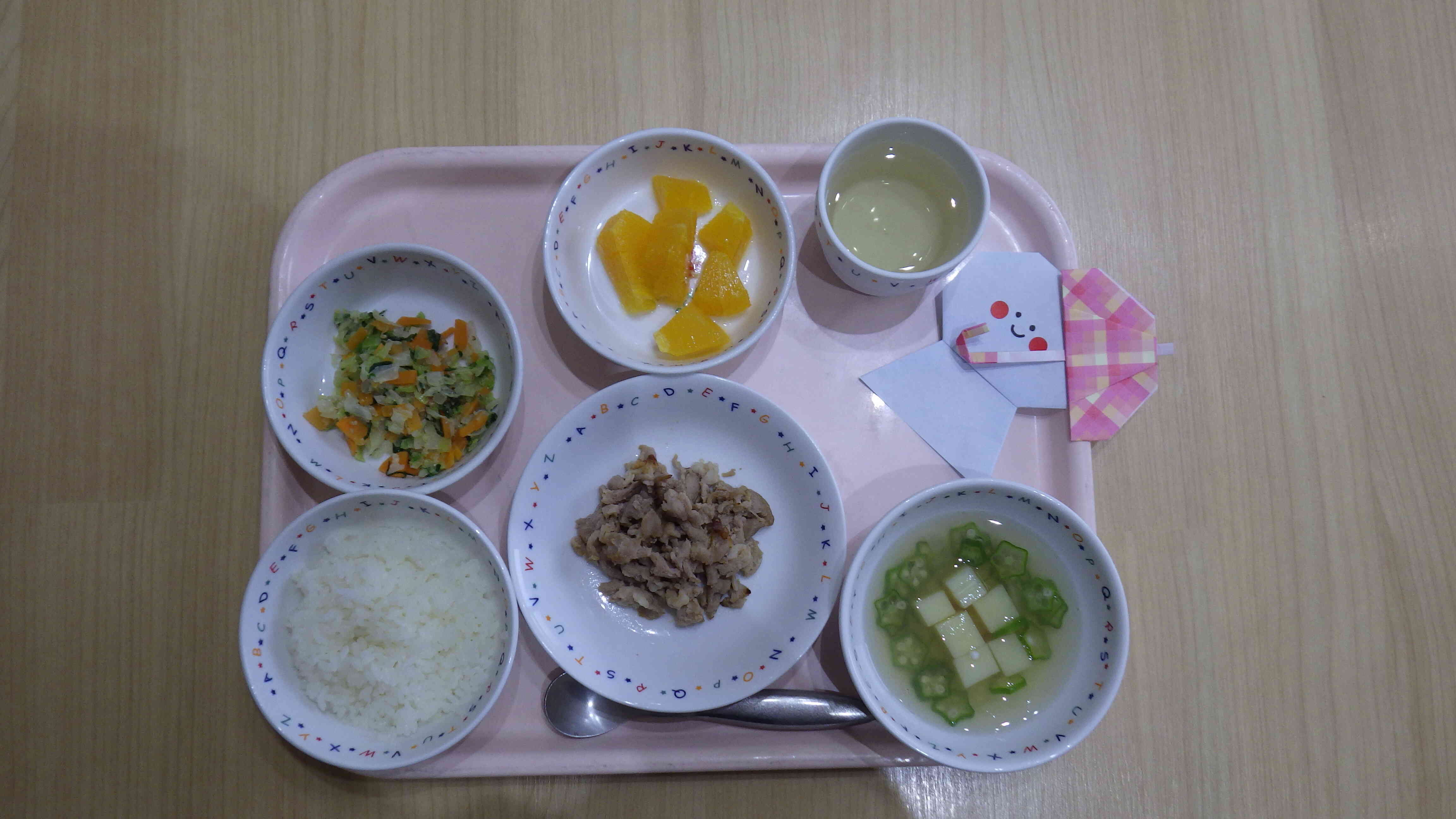 ６月２４日　幼児食
