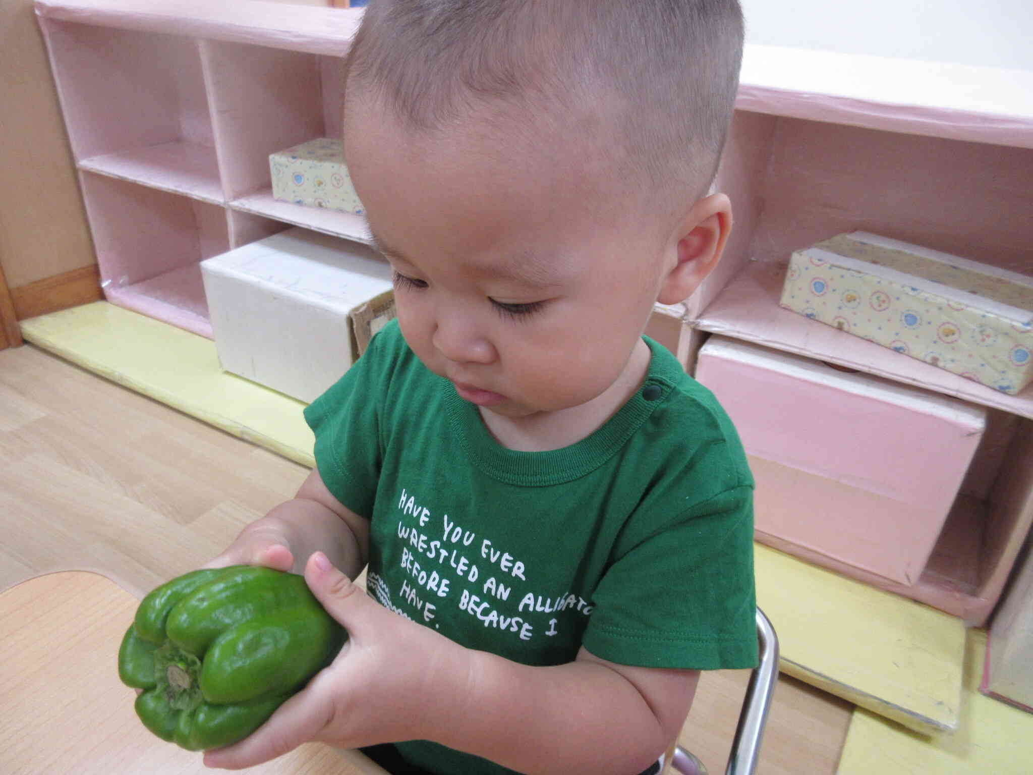 ７月食育（１歳児）