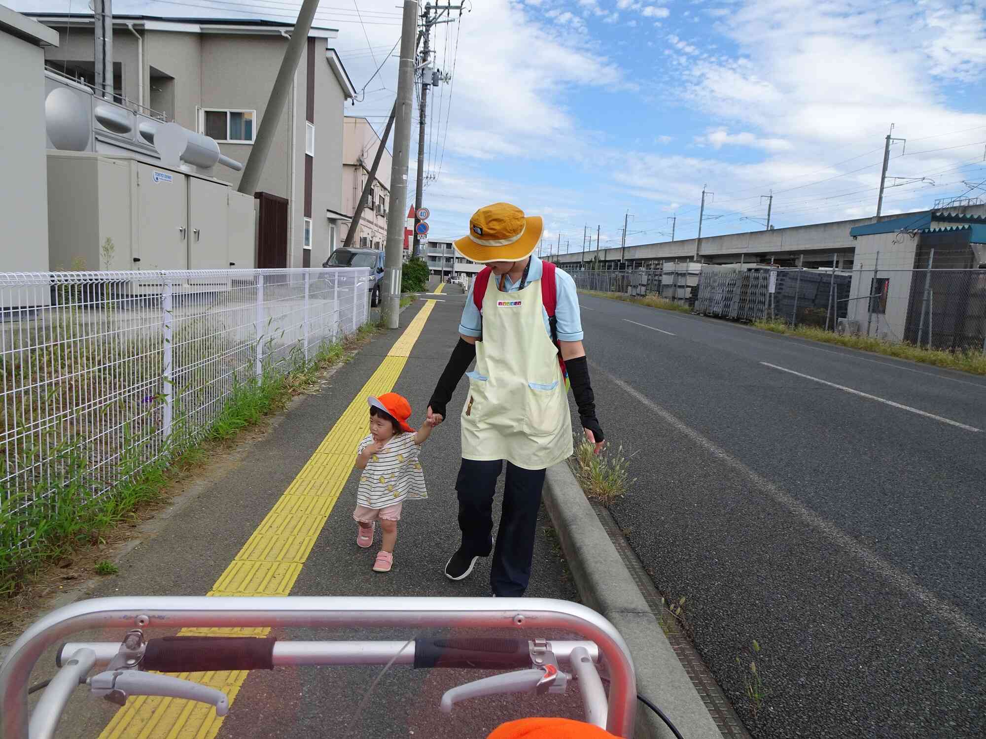 駅から歩いて帰ってきたよ！すごいでしょ