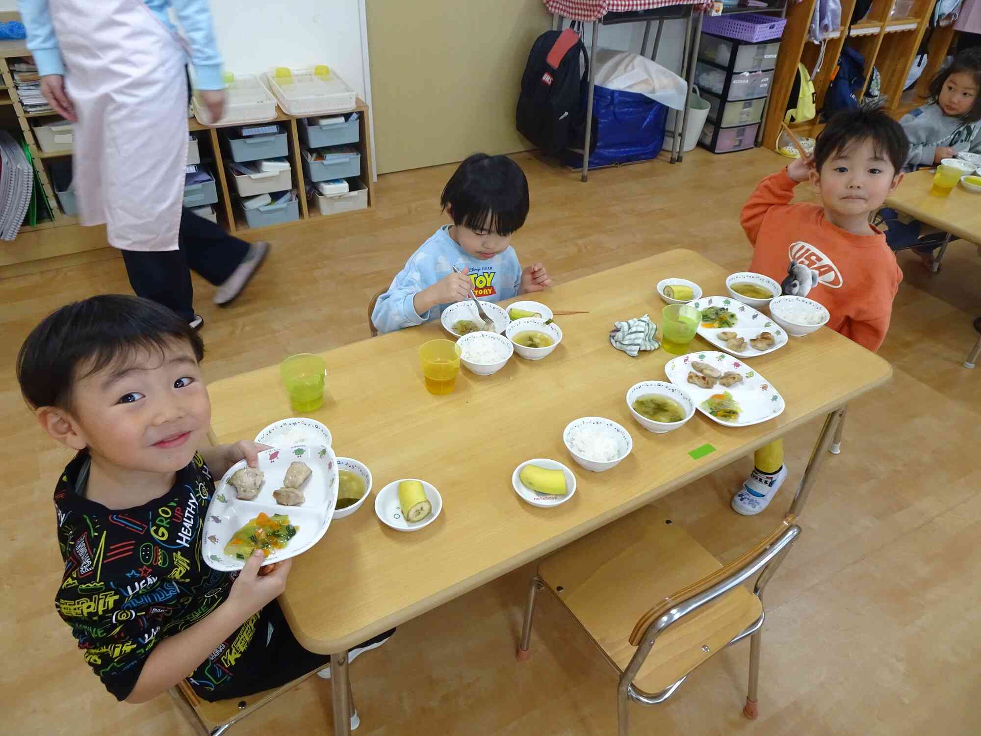 大きいクラスにお邪魔します