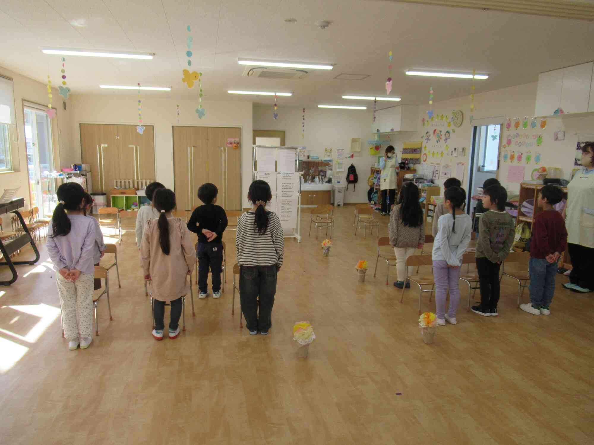 卒園式練習が始まりました｜ニチイキッズみたけ保育園｜ニチイキッズ