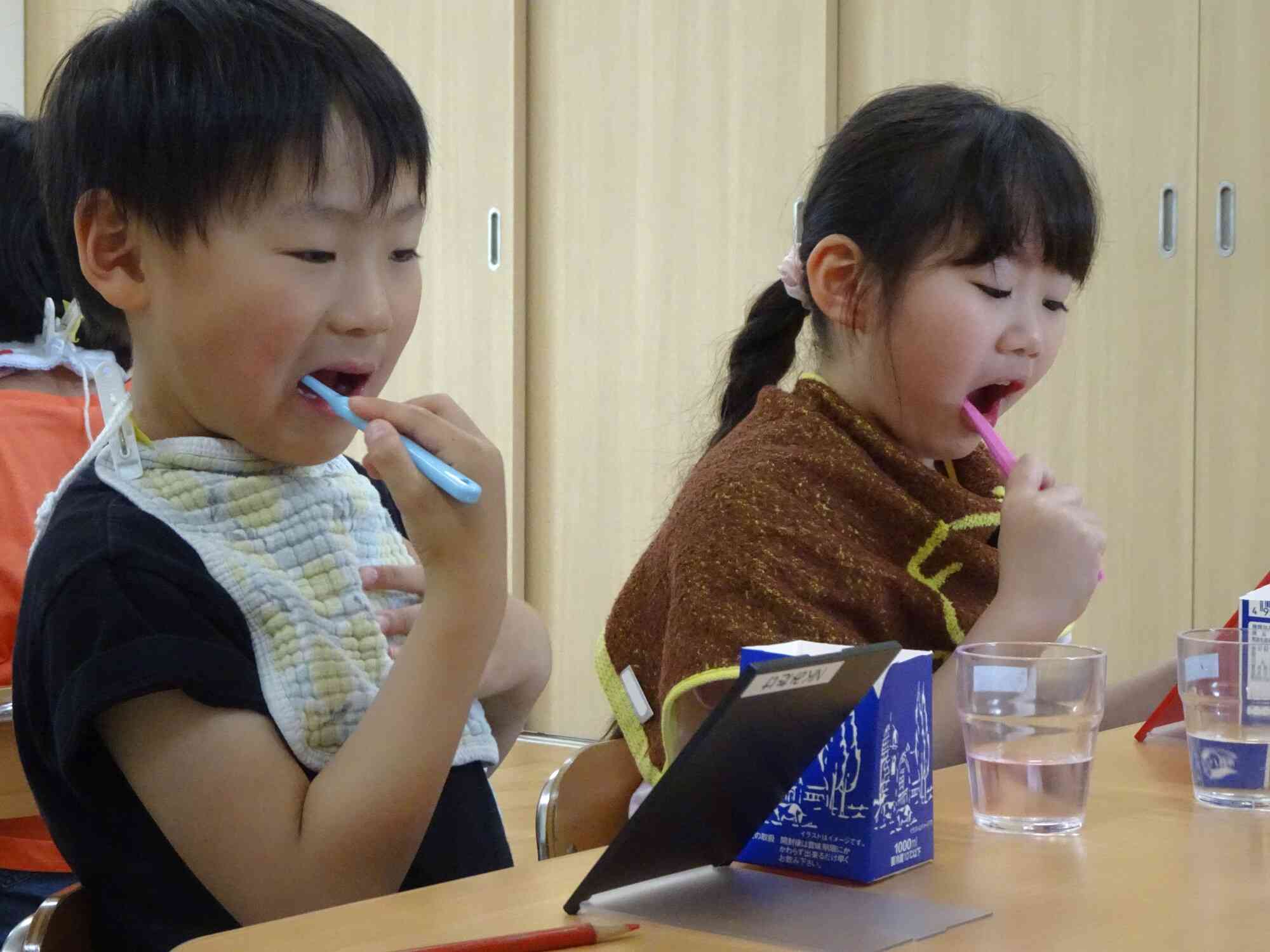 上手に磨けたね！