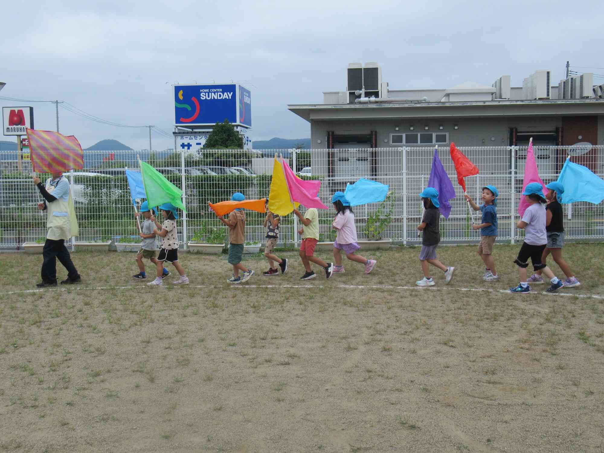 運動会練習が始まりました！