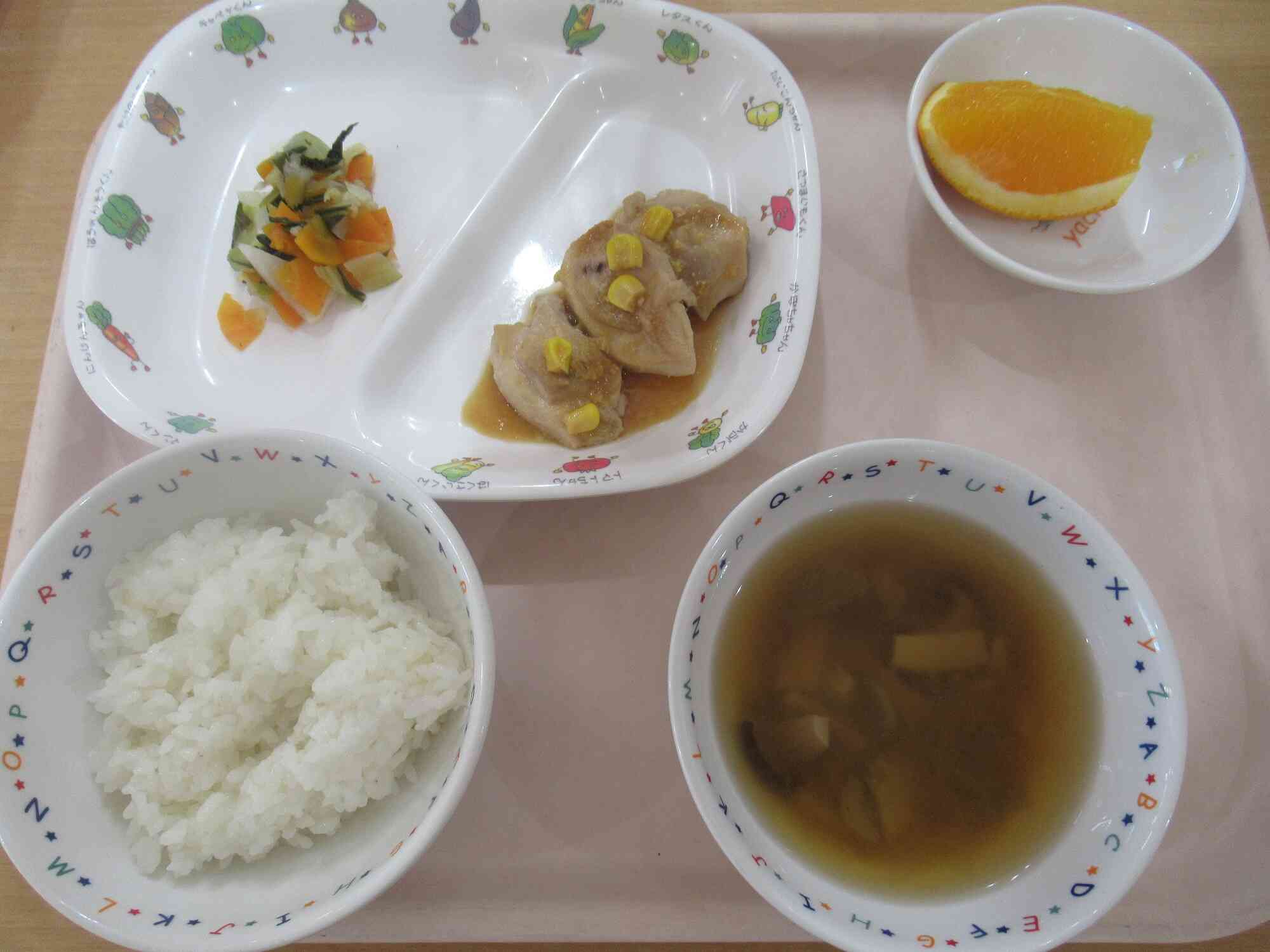 きのこのおみそ汁