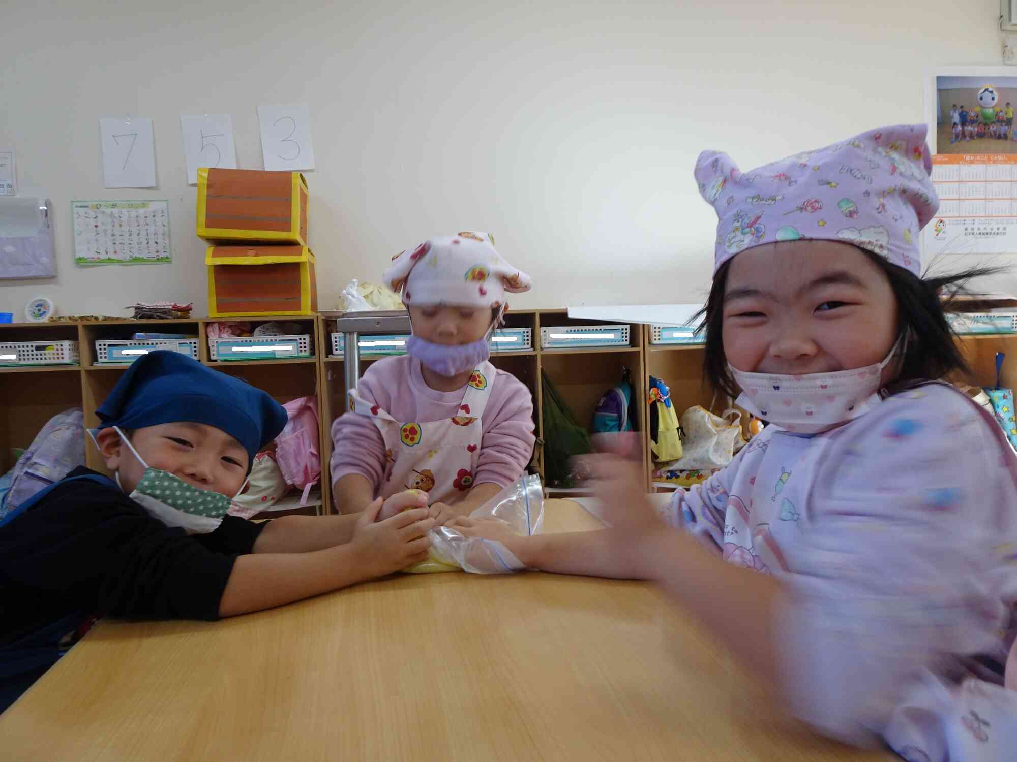 スイートポテト作りに挑戦！