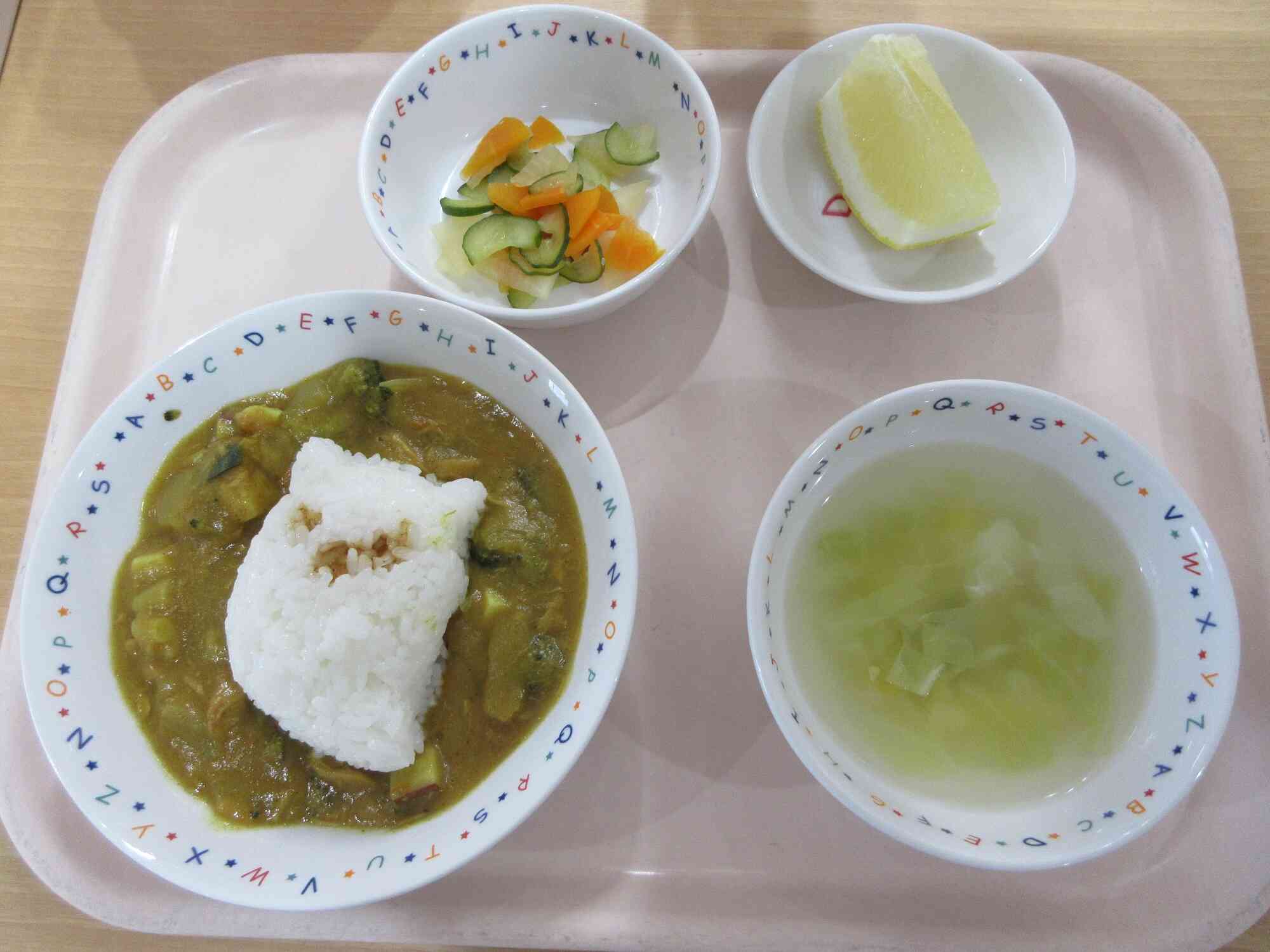 ハロウィンのお給食