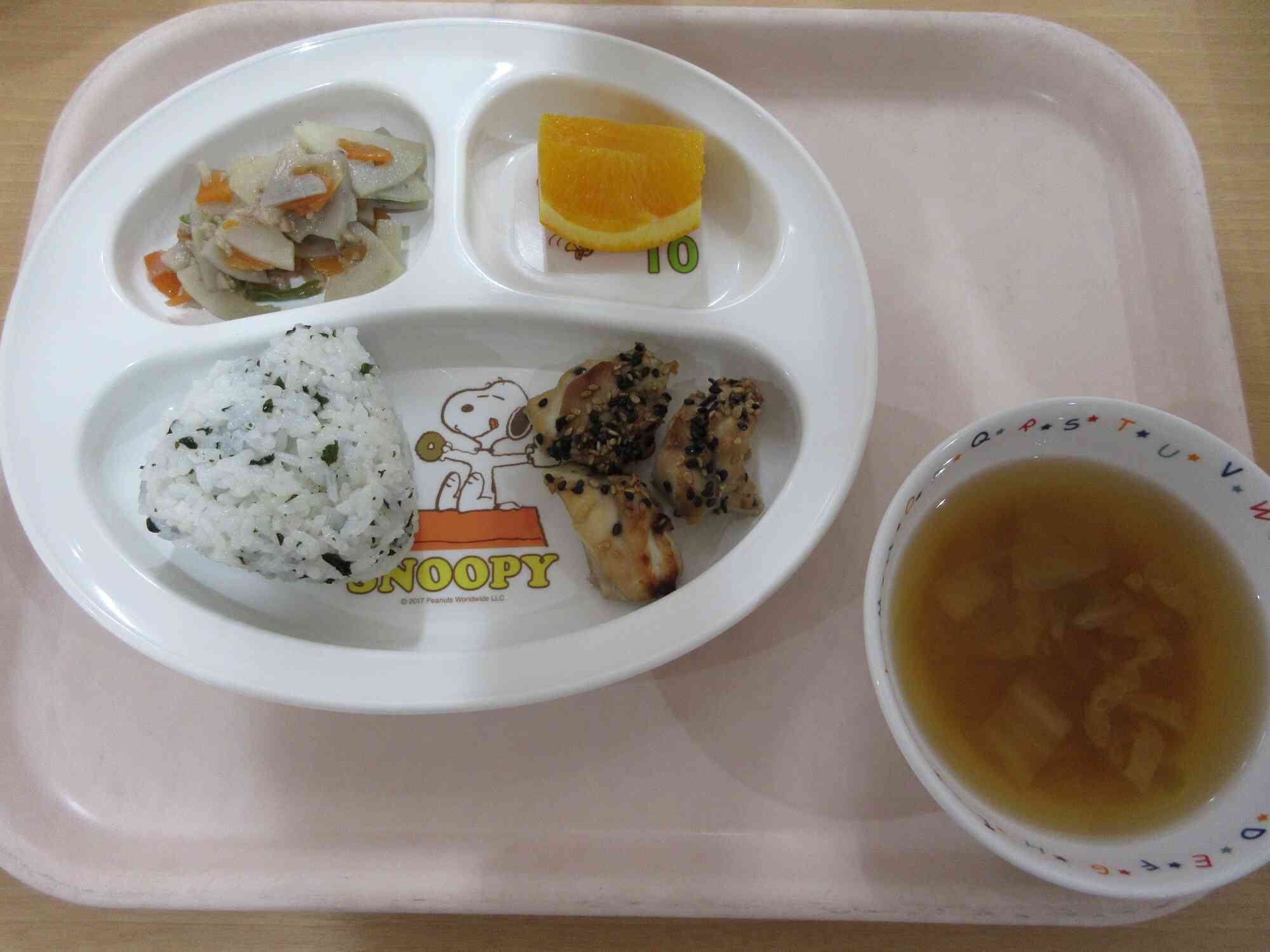 １１月お誕生会メニュー