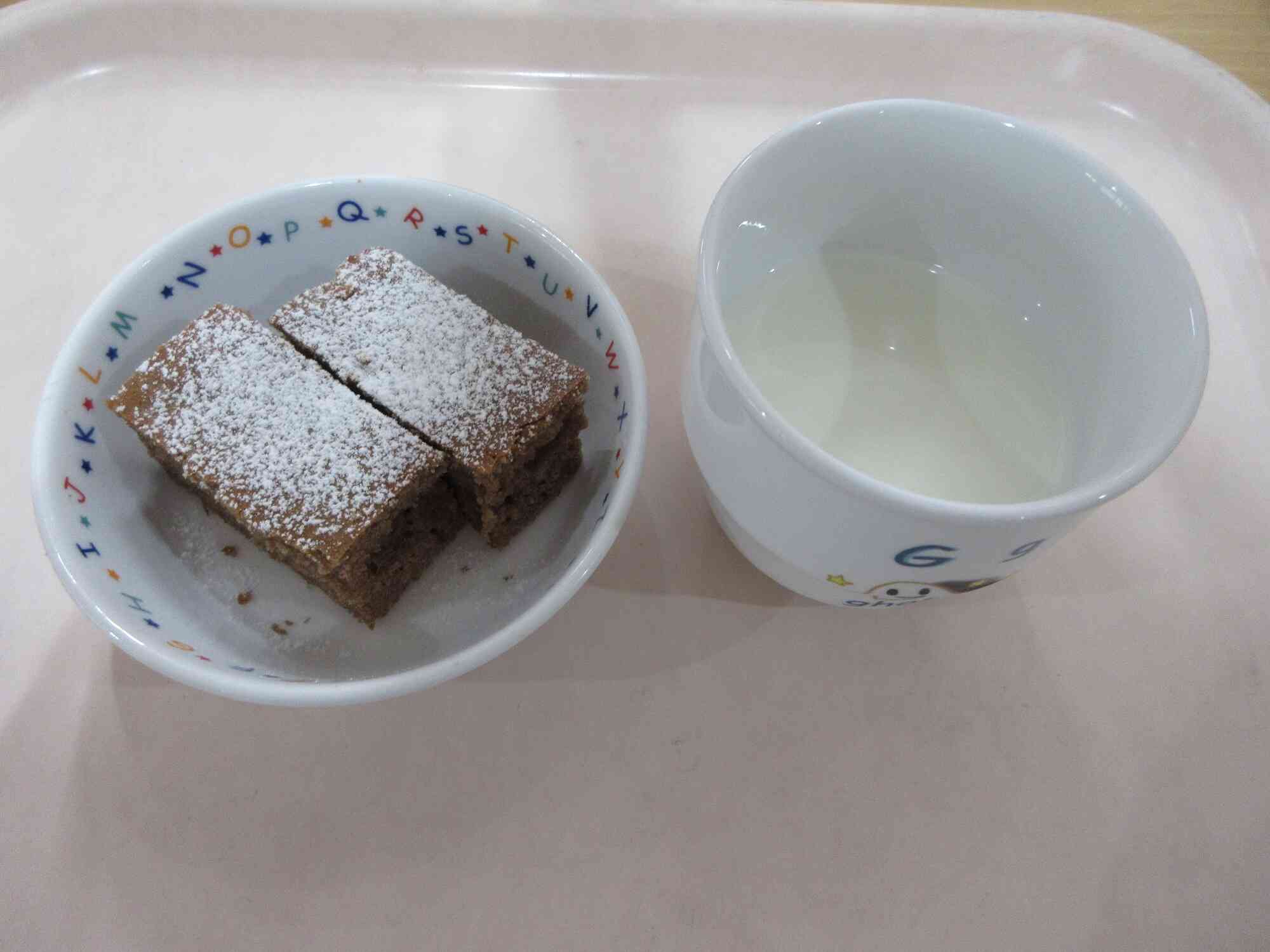 バナナココアケーキ